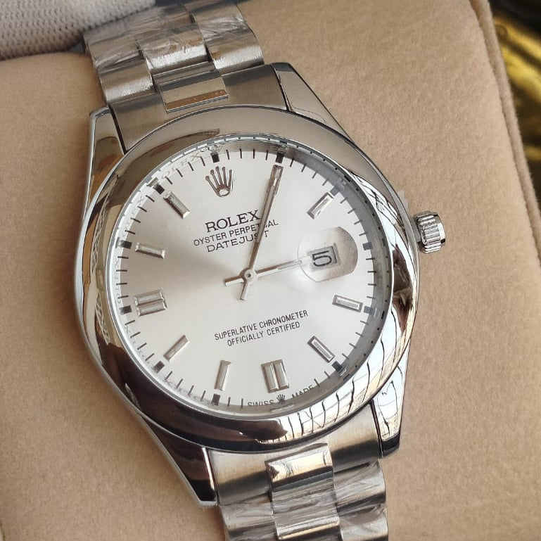 ROLEX OYSTER PERPETUAL DATEJUST MEN'S WATCH - Jewelsoftime