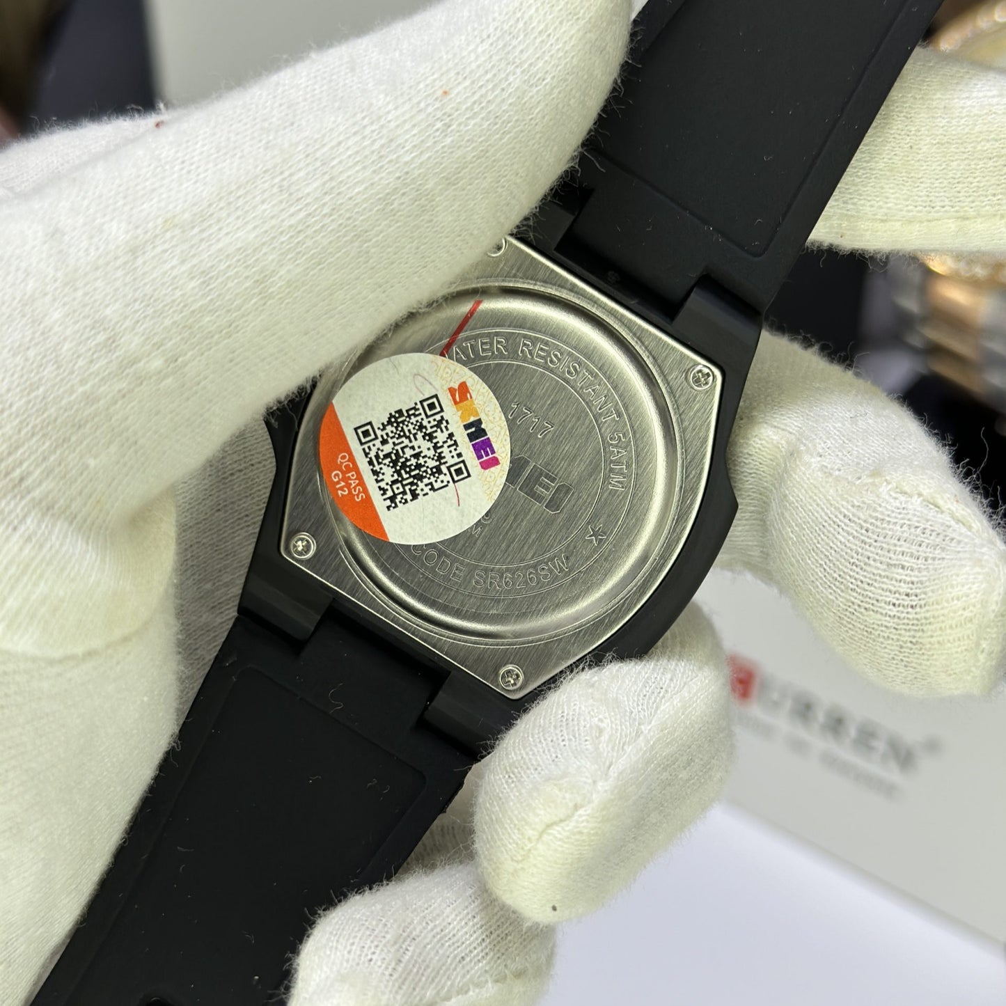 SKMEI 1717 ORIGINAL MEN'S WATCH – NAUTILUS DESIGN, QUARTZ MOVEMENT, SILICONE STRAP - Jewelsoftime