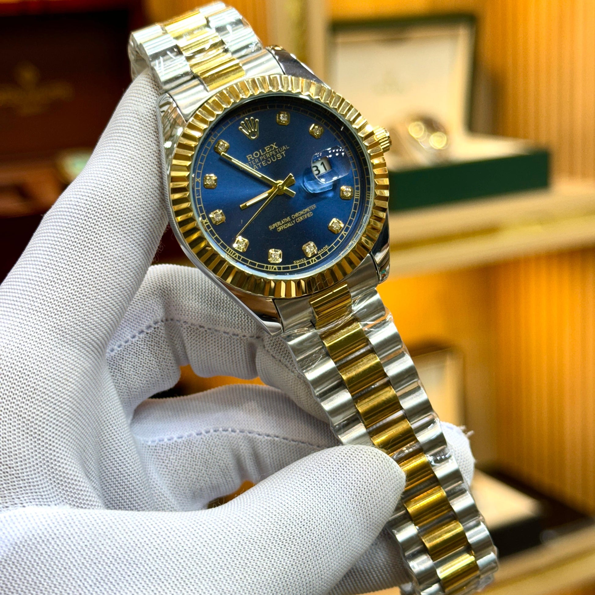 Rolex man's watch Quartz movement Great Quality & Finishing Limited edition Hurry up? - Jewelsoftime