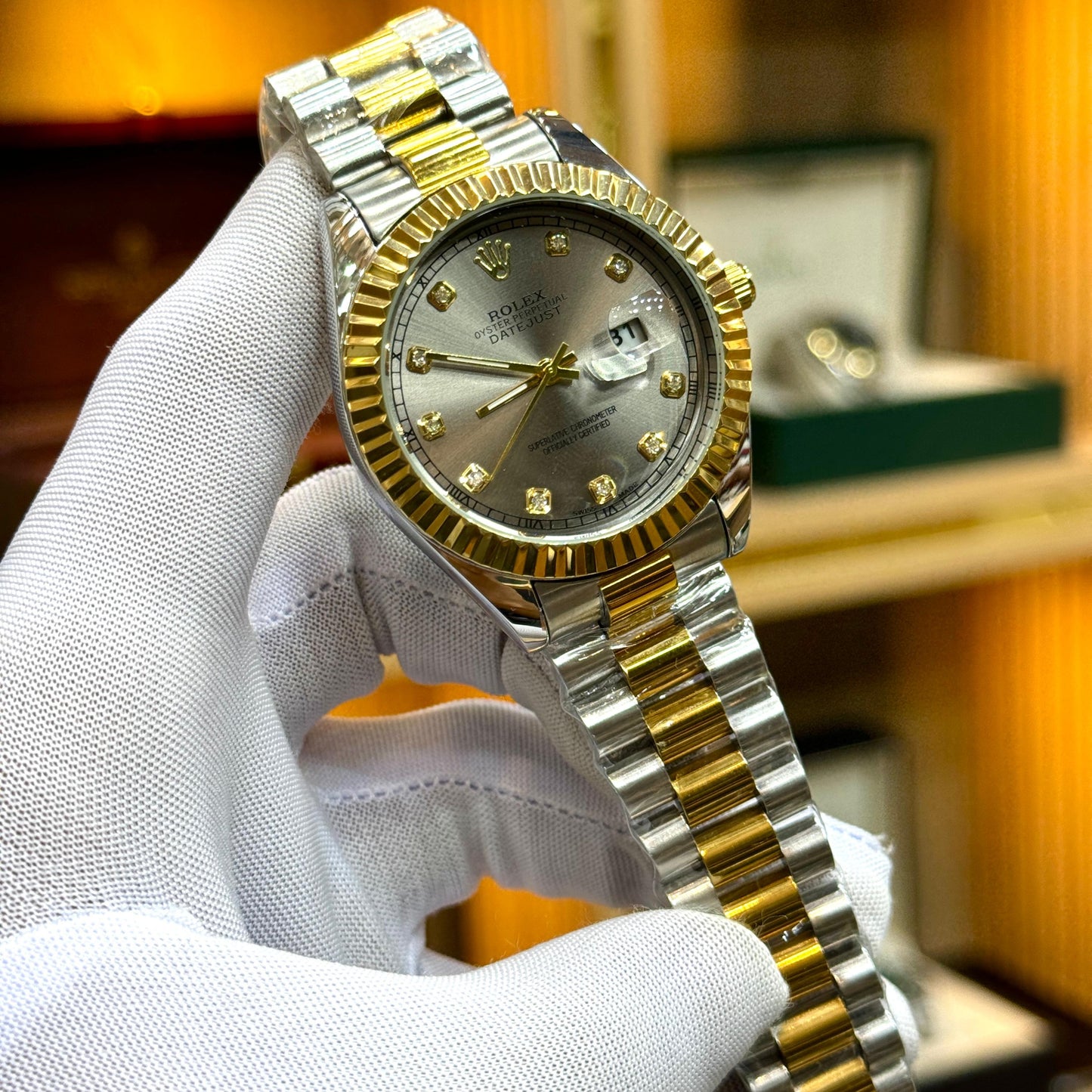 Rolex man's watch Quartz movement Great Quality & Finishing Limited edition Hurry up? - Jewelsoftime