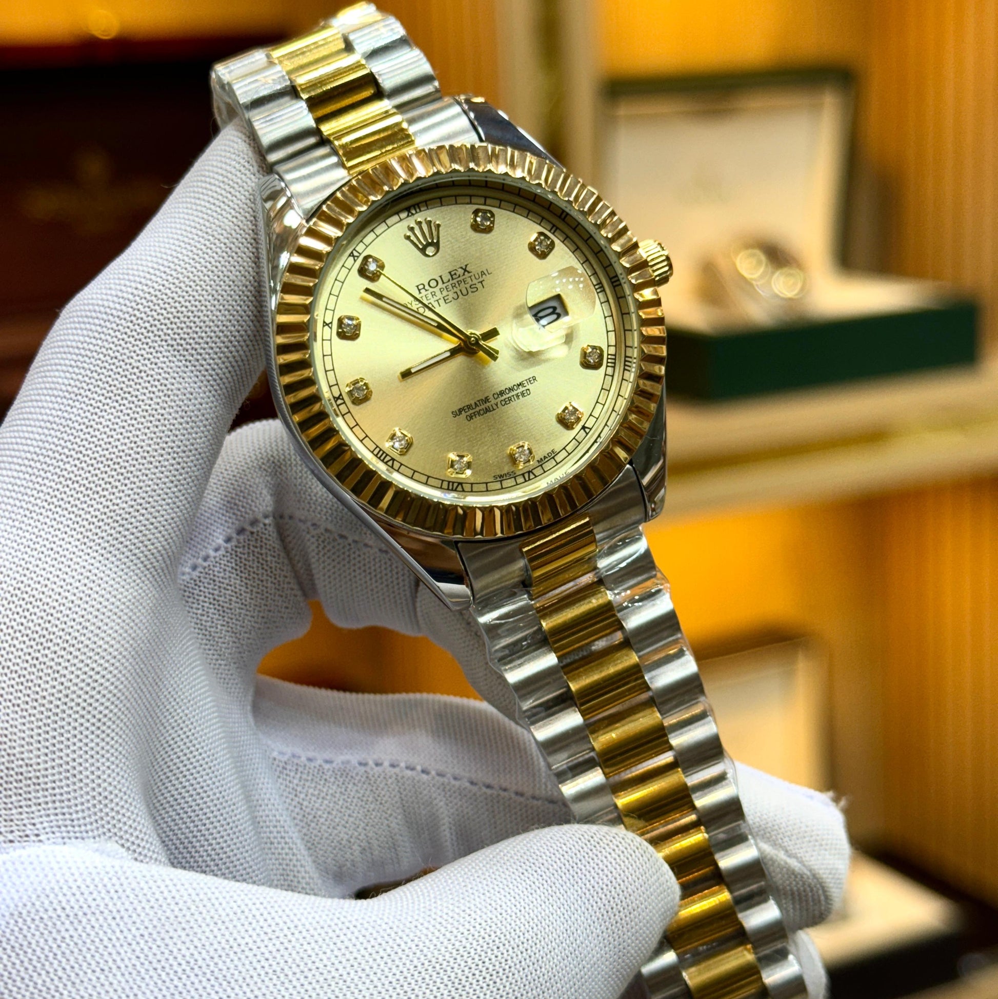 Rolex man's watch Quartz movement Great Quality & Finishing Limited edition Hurry up? - Jewelsoftime