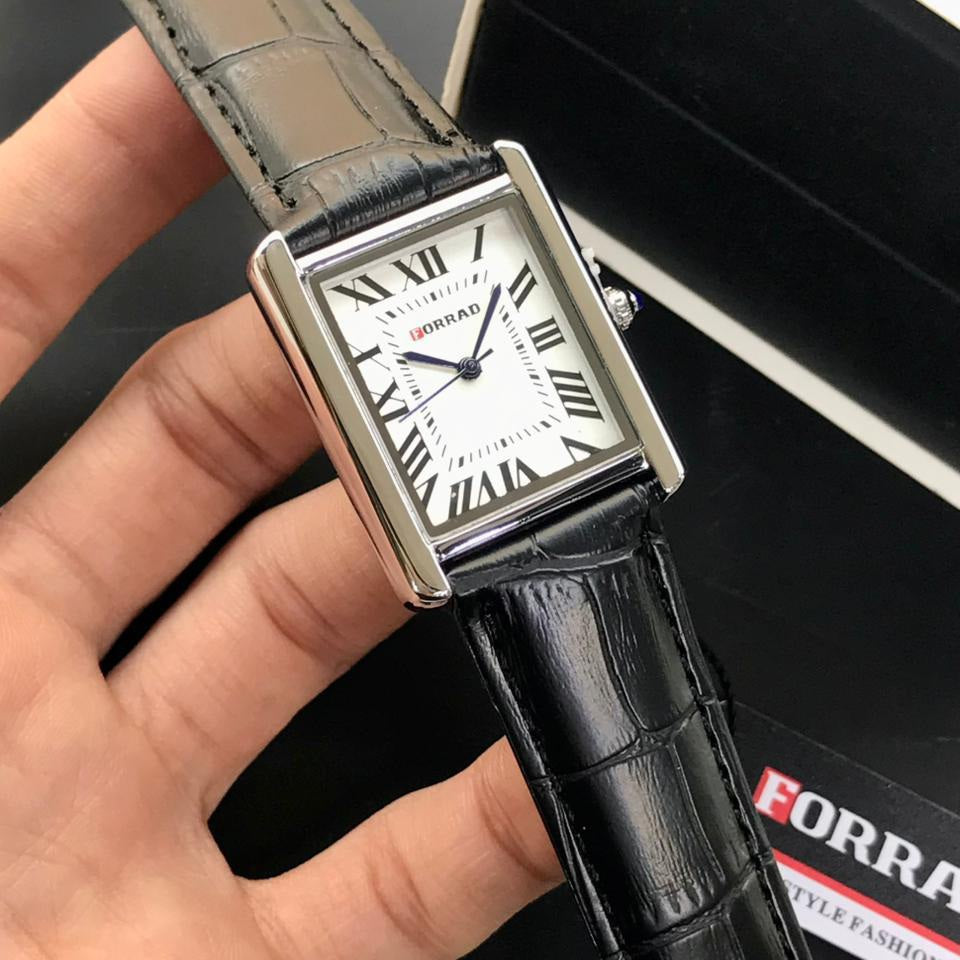 Forred |Leather Strap|Buckle Lock|Mens Watch - Jewelsoftime