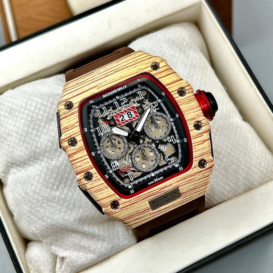 RICHARD MILLE MEN'S WATCH - DATE WORKING - MOST POPULAR MODEL - Jewelsoftime