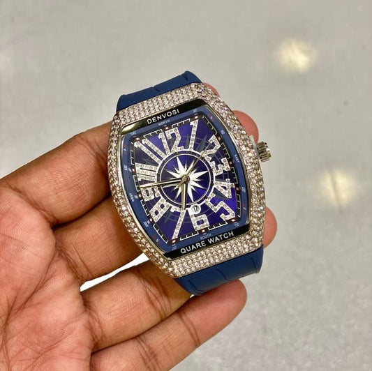 Iced Frank Muller Mens Luxury Watches Ceramic Bezel Luminous - Jewelsoftime