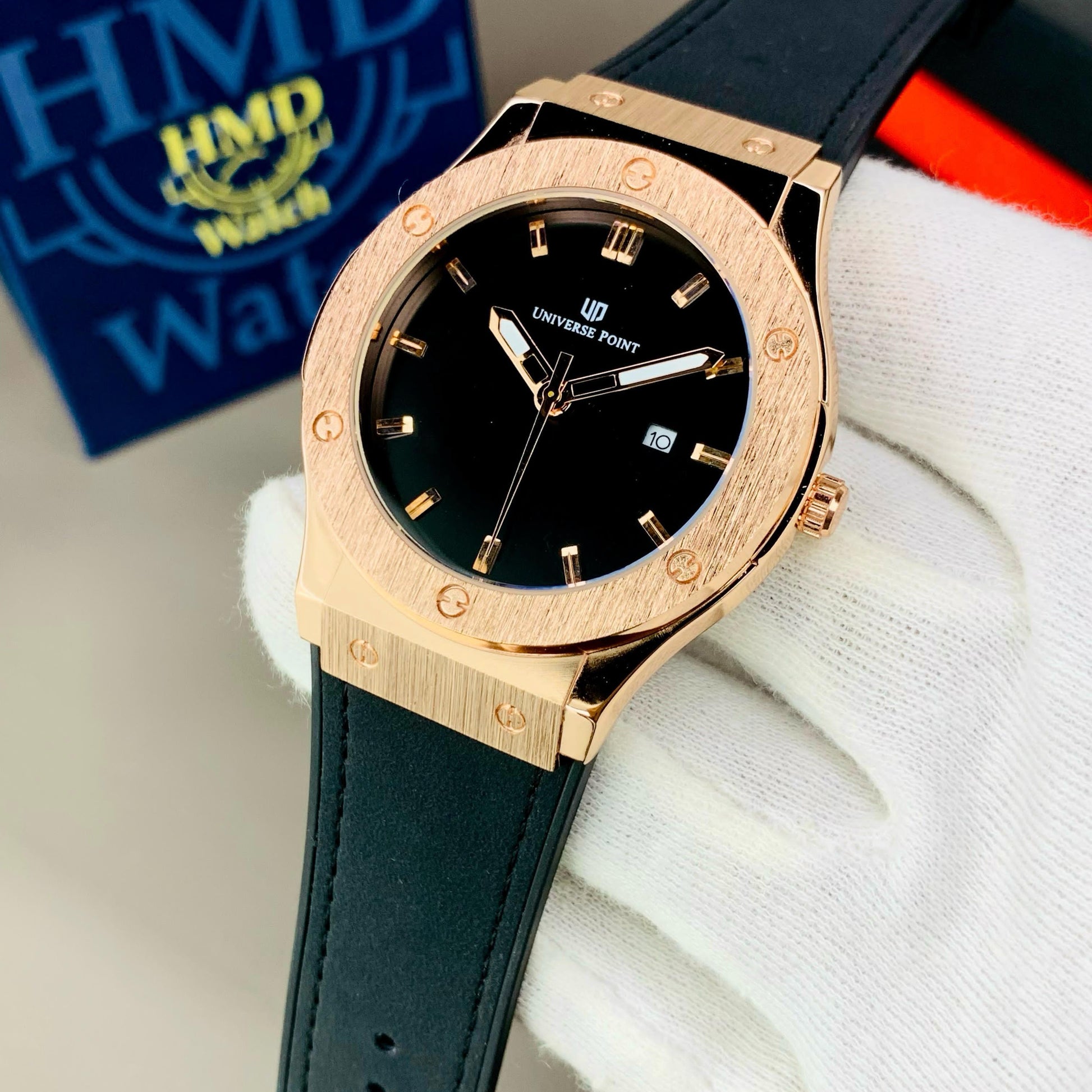 UNIVERSE POINT DATE WORKING MEN WATCH - Jewelsoftime