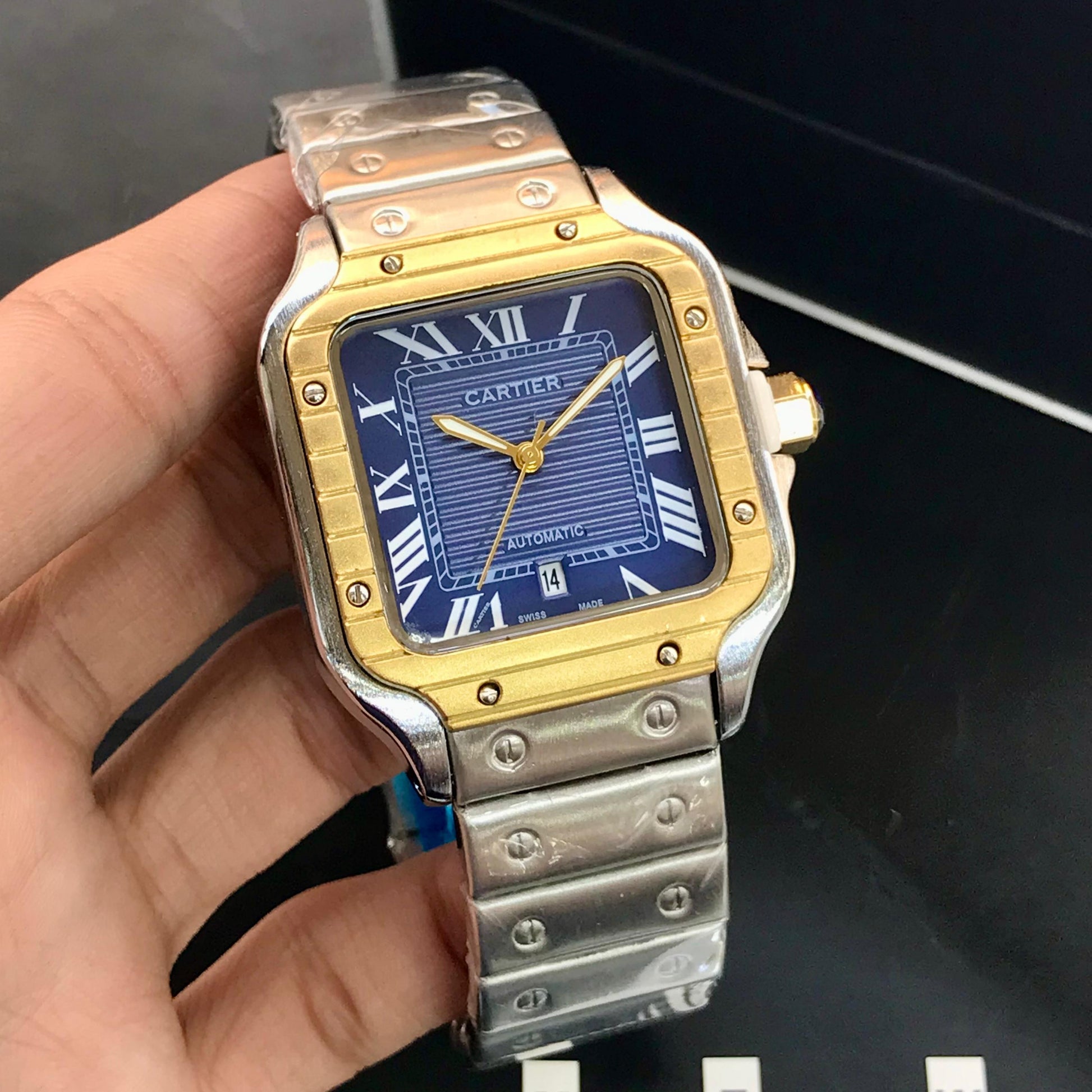 CARTIER MEN’S WATCH Santos Model - Jewelsoftime