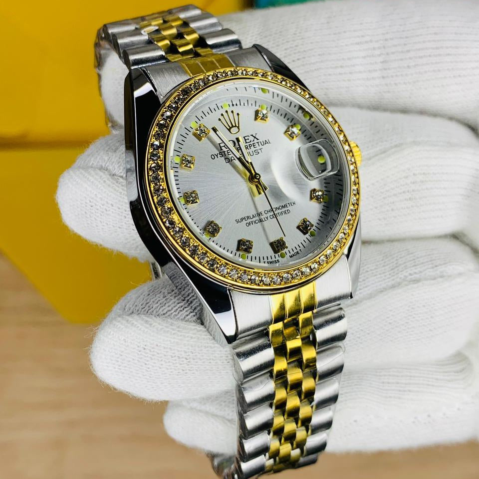 Rolex Luxurious Imported Date Model Watch - Timeless Elegance and Precision for Modern Men - Jewelsoftime