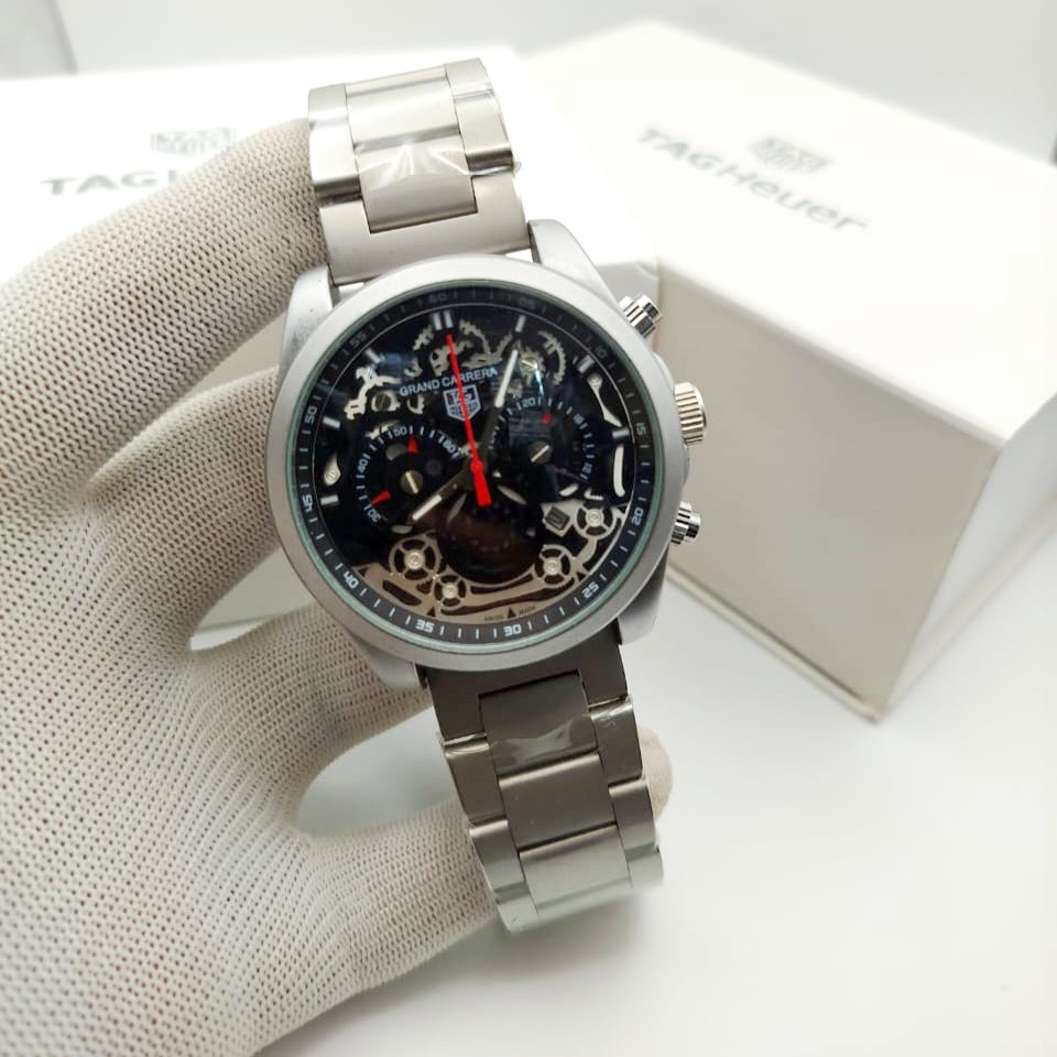 TAGHOUR CR7 Chronograph Men's Watch – Premium Quality, 615g Heavy-Duty Design - Jewelsoftime