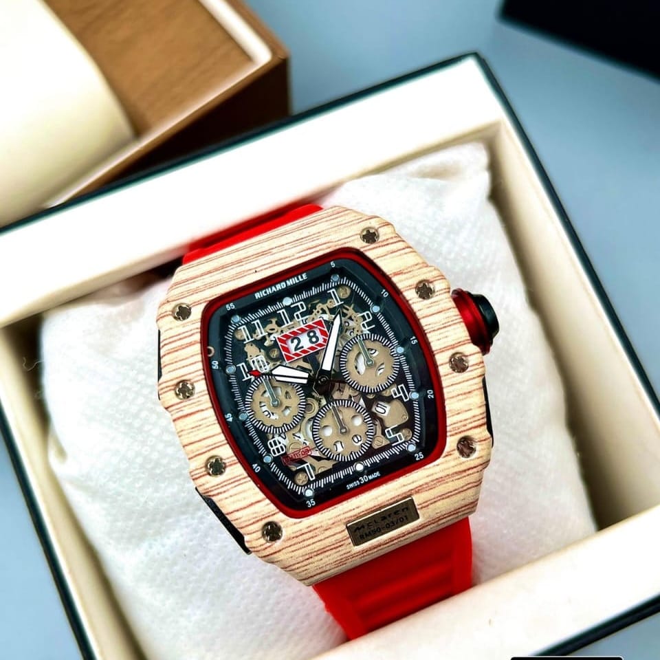 RICHARD MILLE MEN'S WATCH - DATE WORKING - MOST POPULAR MODEL - Jewelsoftime