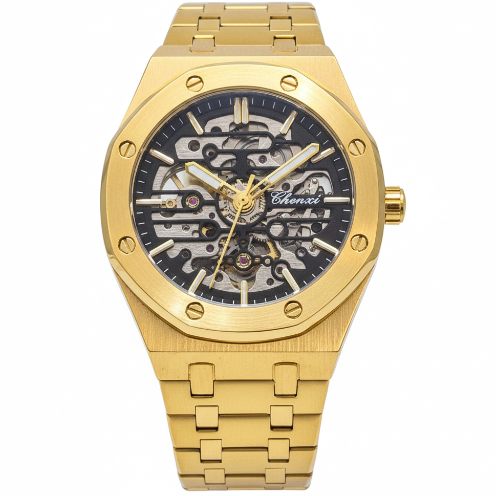 CHENXI MEN'S-WATCH – Automatic Movement Stainless Steel - Jewelsoftime