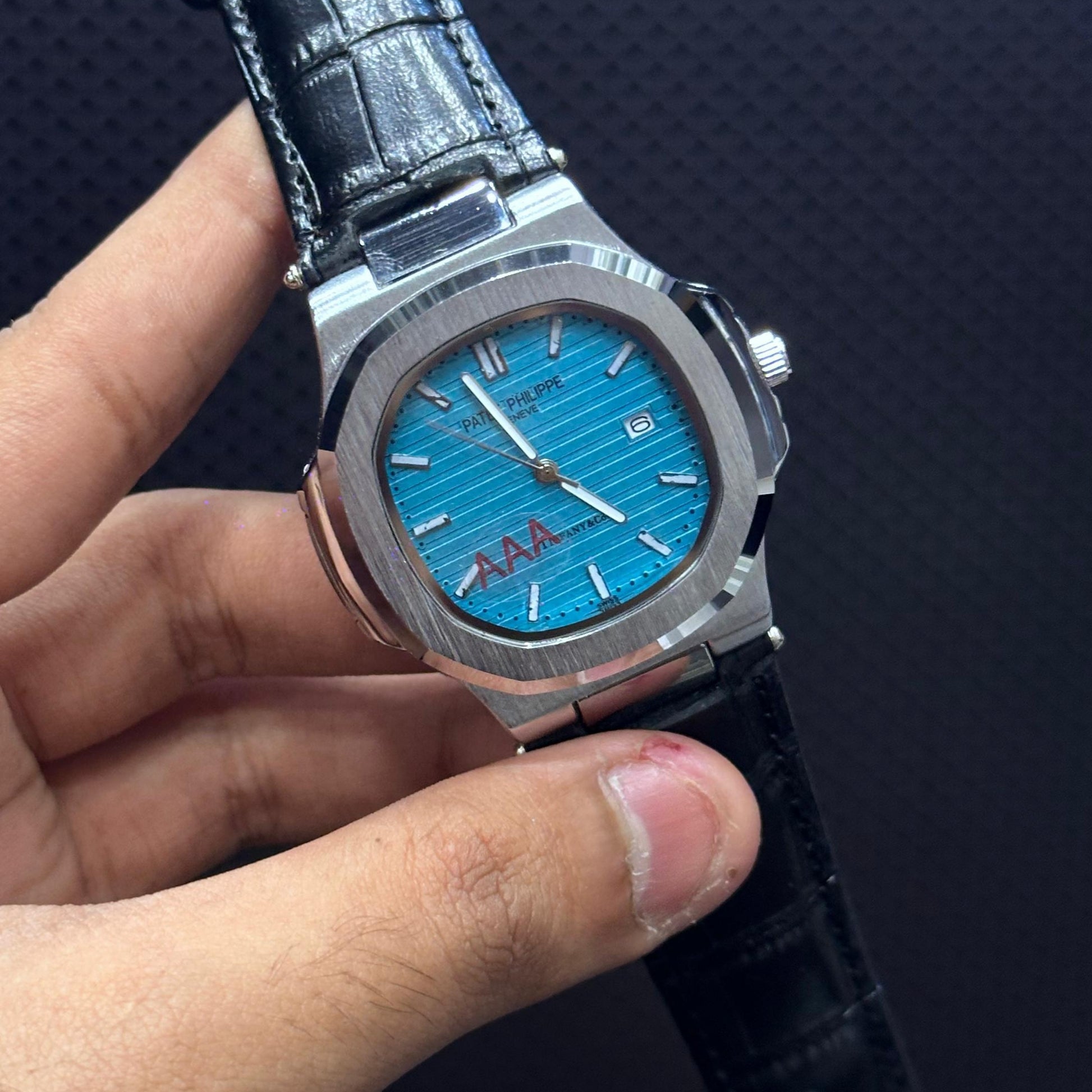 PATEK PHILIPPE-AUTOMATIC MOVEMENT MEN'S WATCH - Jewelsoftime