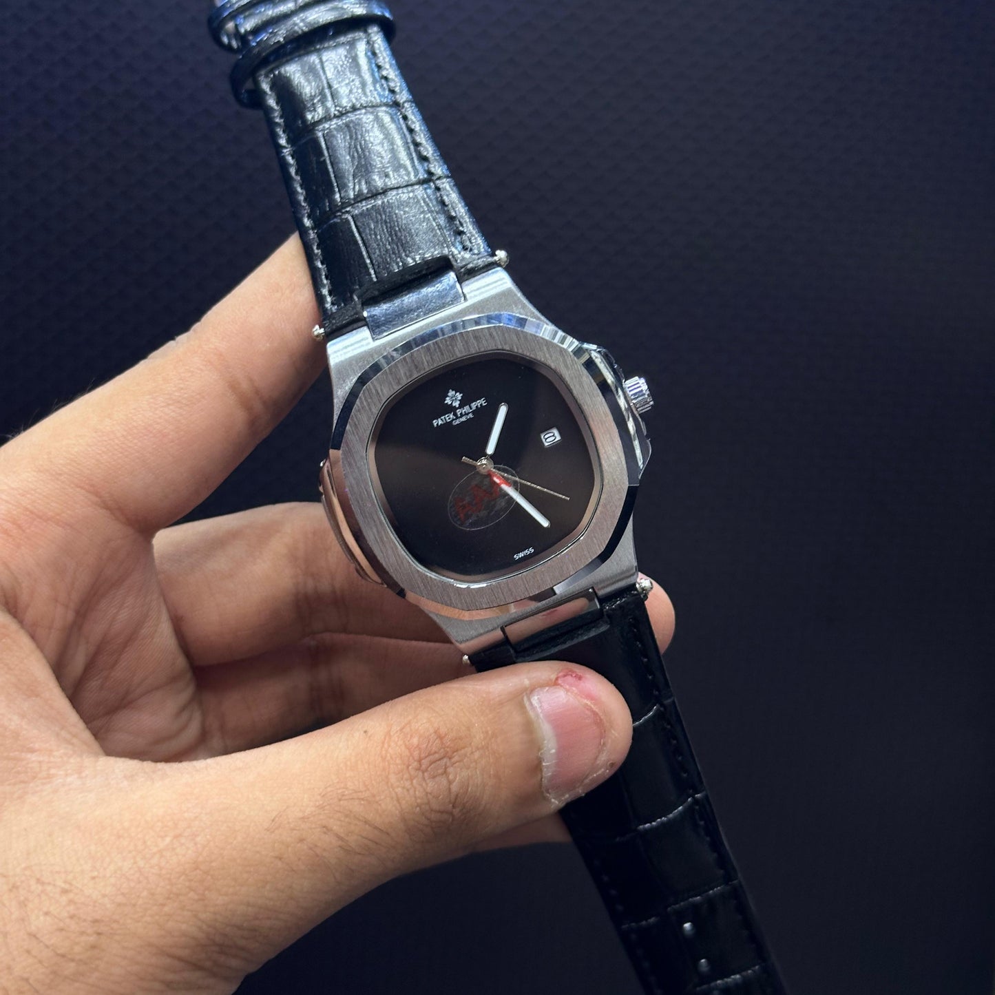 PATEK PHILIPPE-AUTOMATIC MOVEMENT MEN'S WATCH - Jewelsoftime