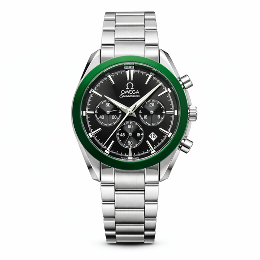 Omega Seamaster Date Working Date Working Stainless steel Chronograph Working Mens watch - Jewelsoftime