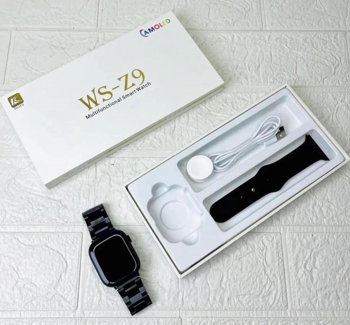 WS-Z9 Smart Watch With Amoled Display - Jewelsoftime