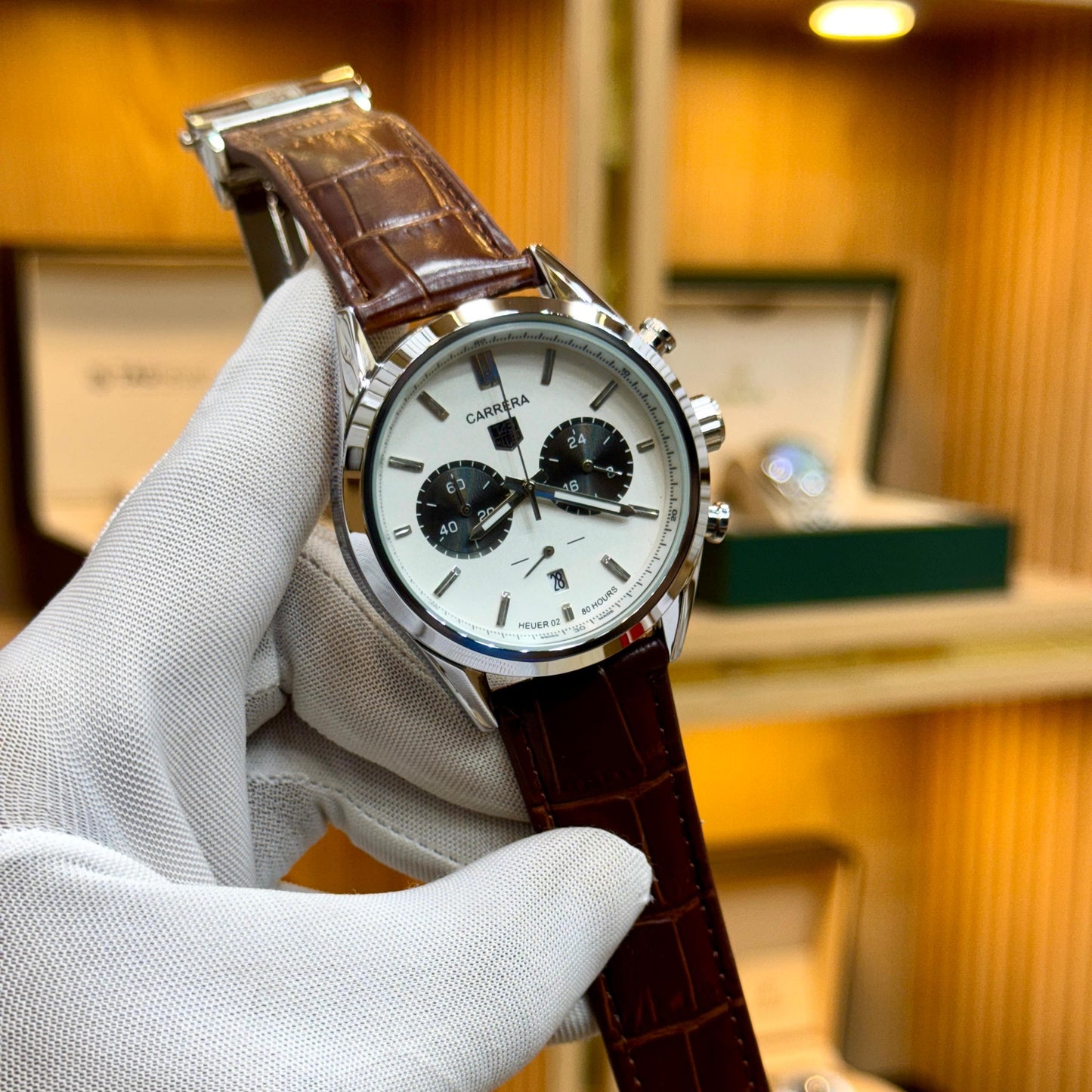 Tag Heuer Quartz Chronograph Men's Watch - Jewelsoftime