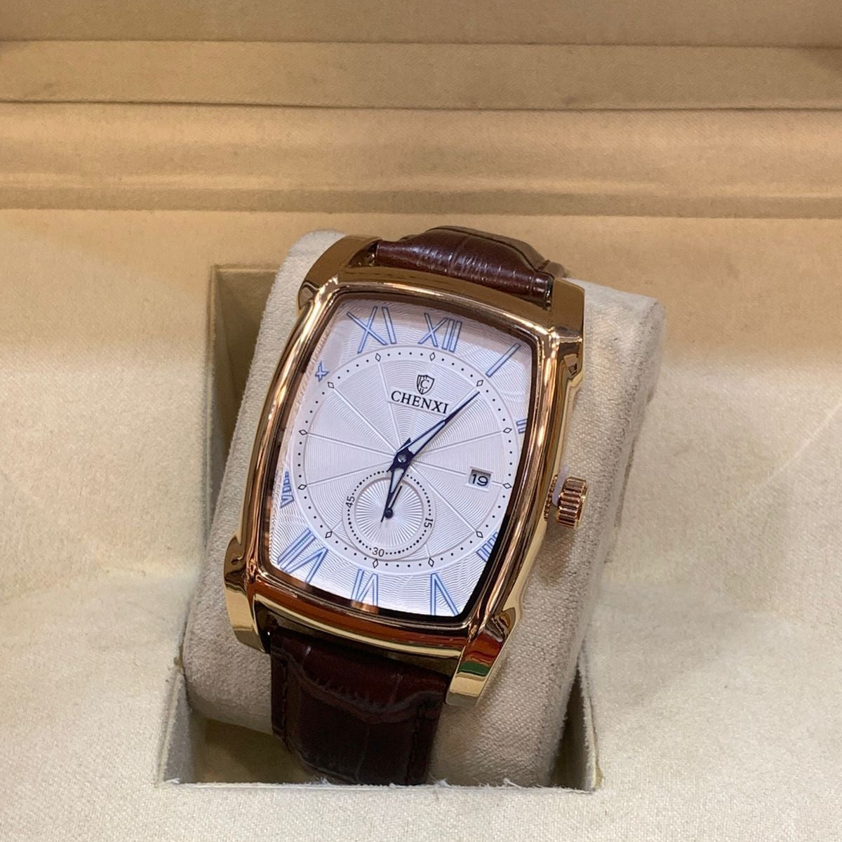 CHENXI Premium Leather-Strap Men's Watch - Jewelsoftime