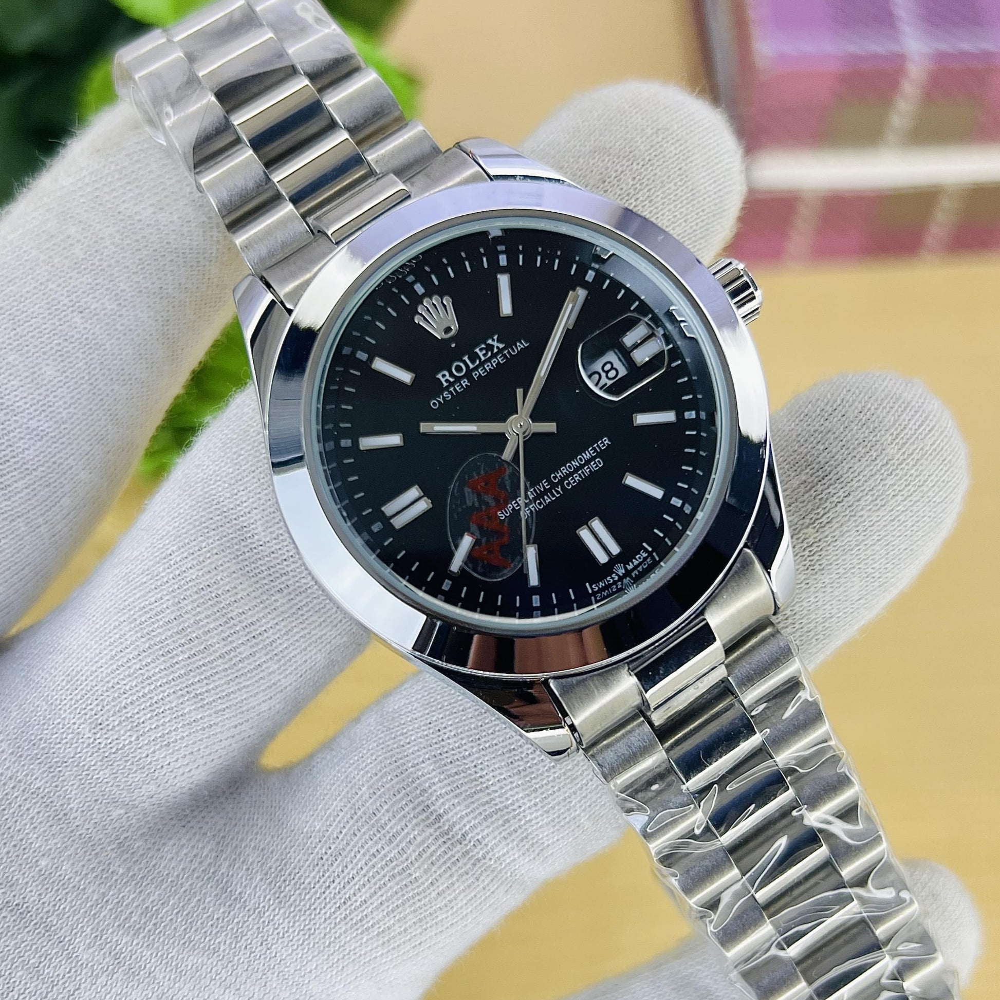 ROLEX OYSTER PERPETUAL MEN'S WATCH - Jewelsoftime