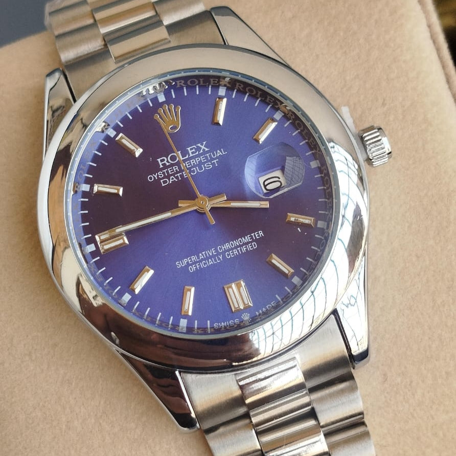 ROLEX OYSTER PERPETUAL DATEJUST MEN'S WATCH - Jewelsoftime