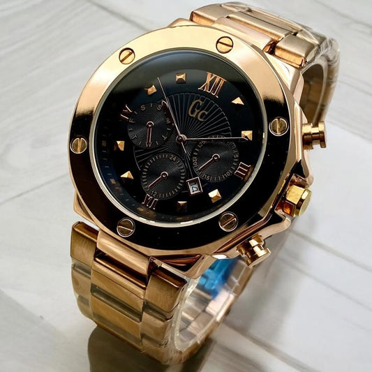GC Gents Collection – Timeless Stainless Steel Watches with Butterfly Back Lock - Jewelsoftime