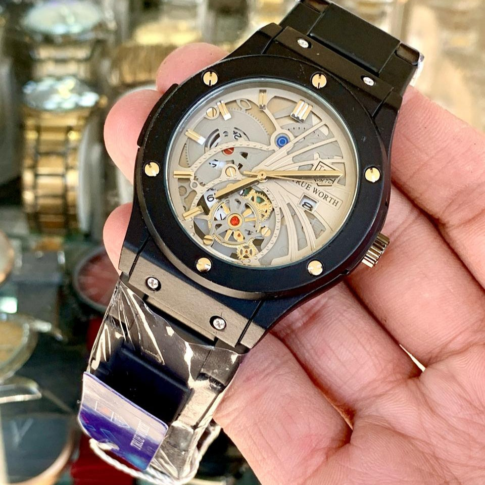 TRUE WORTH FANCY MODEL MEN'S WATCH – HEAVY DUTY MASTER LOCK - Jewelsoftime