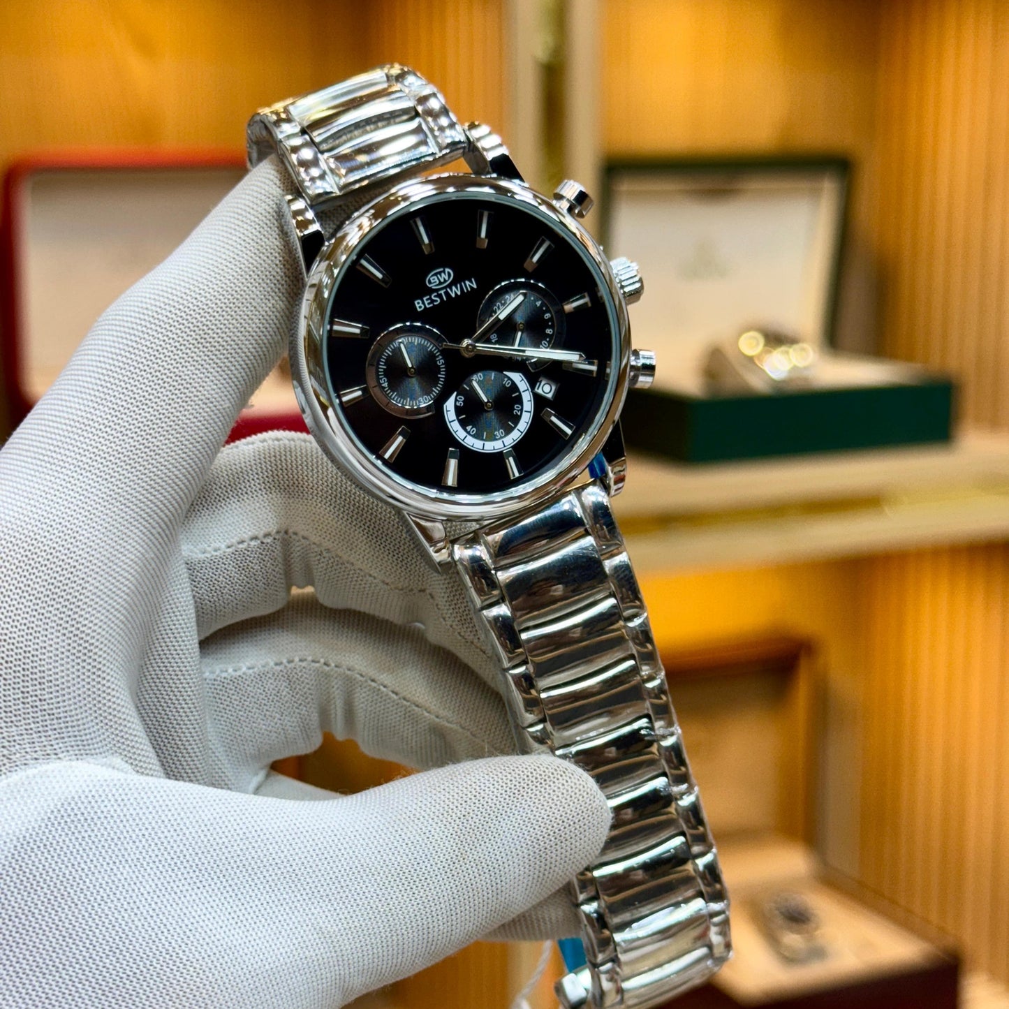 BESTWIN NEW MODEL MEN'S WATCH PREMIUM FINISH - Jewelsoftime