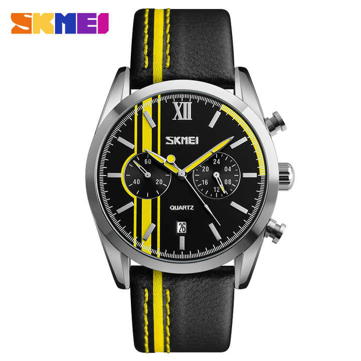 Skmei Men Watch Date Working Inner Dial Working - Jewelsoftime