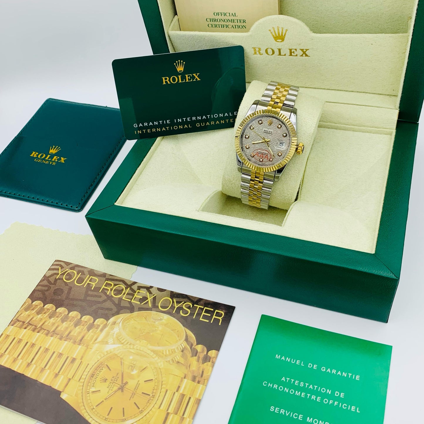 Rolex AAA Gents Collection – Stainless Steel Watch - Jewelsoftime