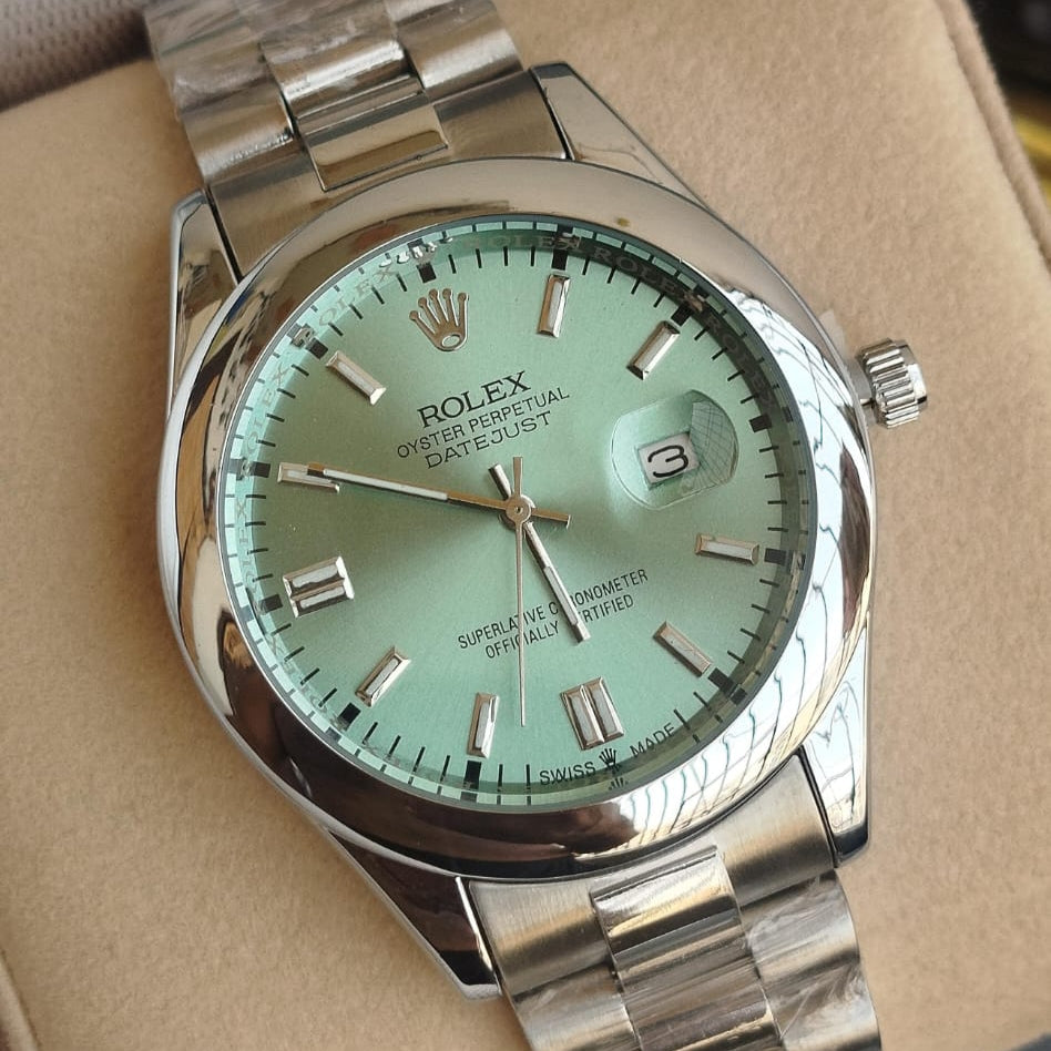 ROLEX OYSTER PERPETUAL DATEJUST MEN'S WATCH - Jewelsoftime