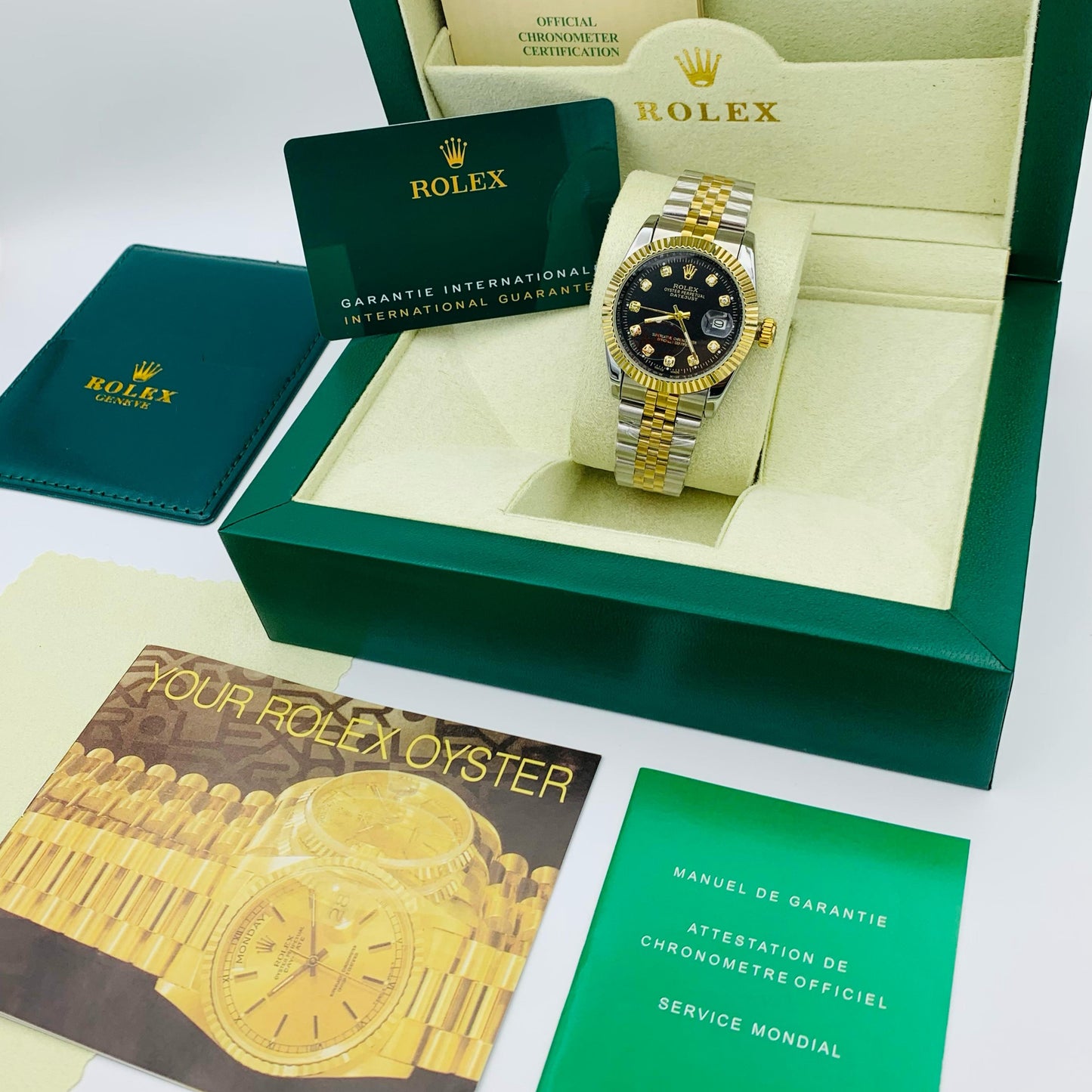 Rolex AAA Gents Collection – Stainless Steel Watch - Jewelsoftime