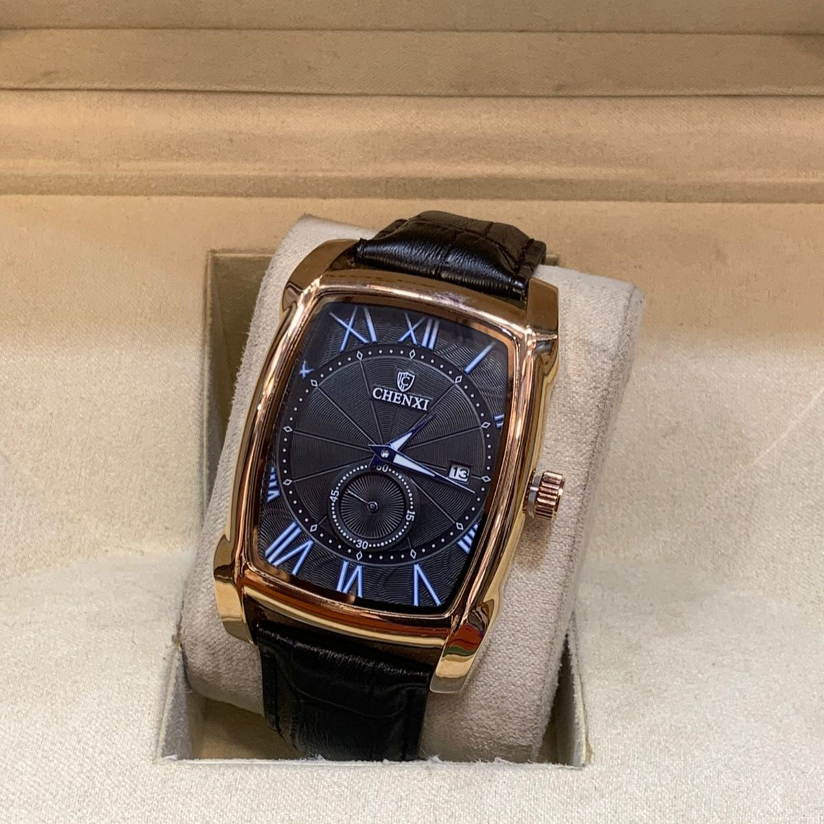 CHENXI Premium Leather-Strap Men's Watch - Jewelsoftime