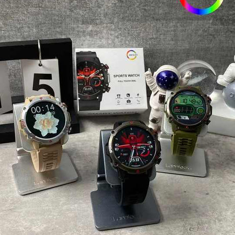 TF10 Pro Round dial Smart Watch with Bluetooth Calling Amoled Screen with Box For Men and Women - Jewelsoftime