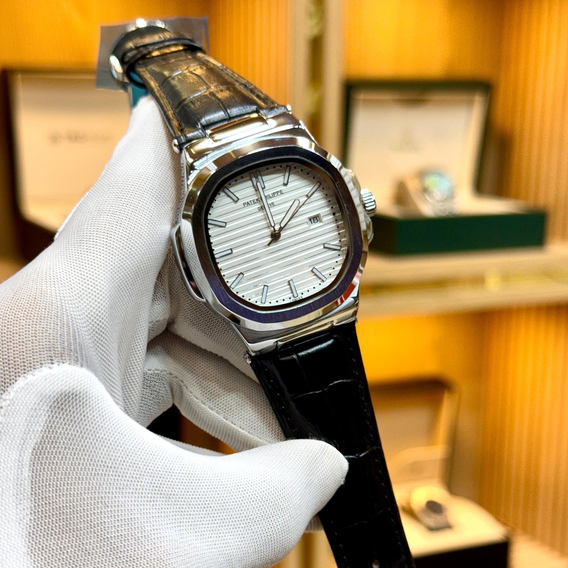 LEATHER EDITION PATEK – PREMIUM QUARTZ TIMEPIECE - Jewelsoftime