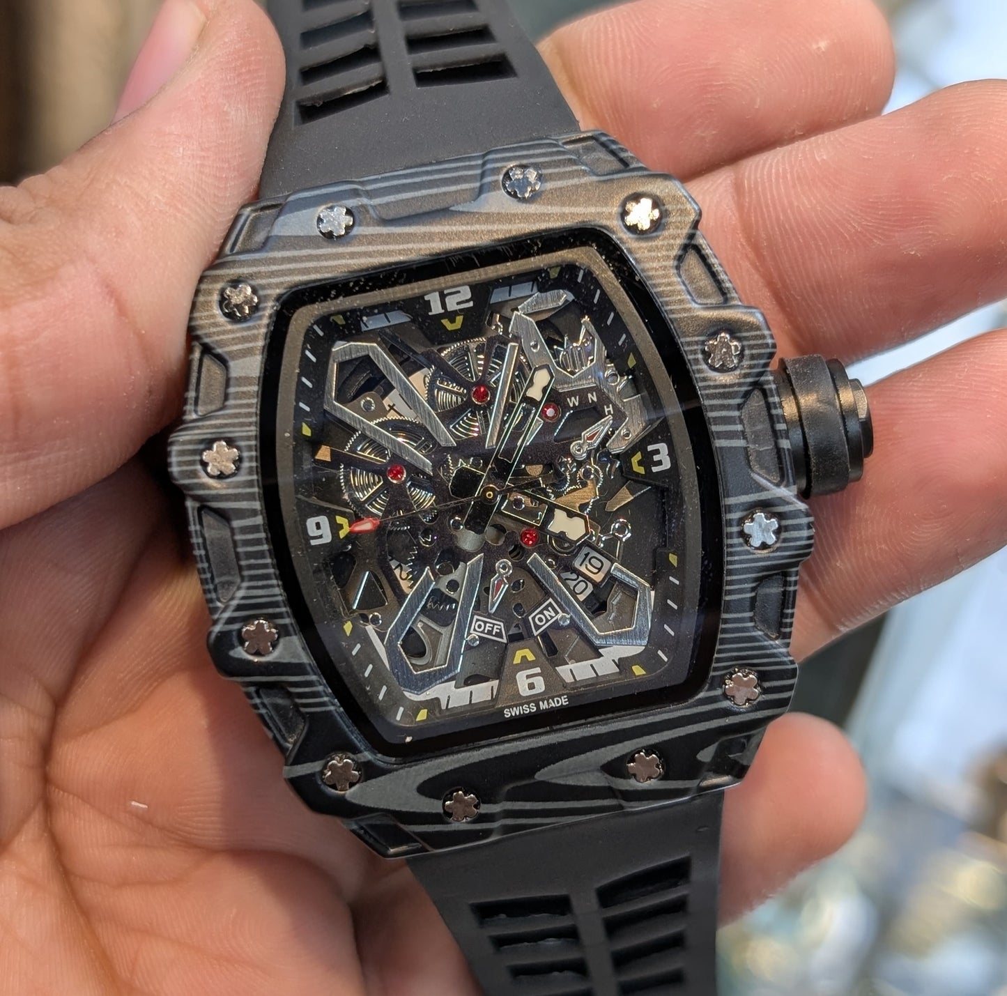 Richard Mille RM 11-03 Flyback Rubber Strap Men's watch