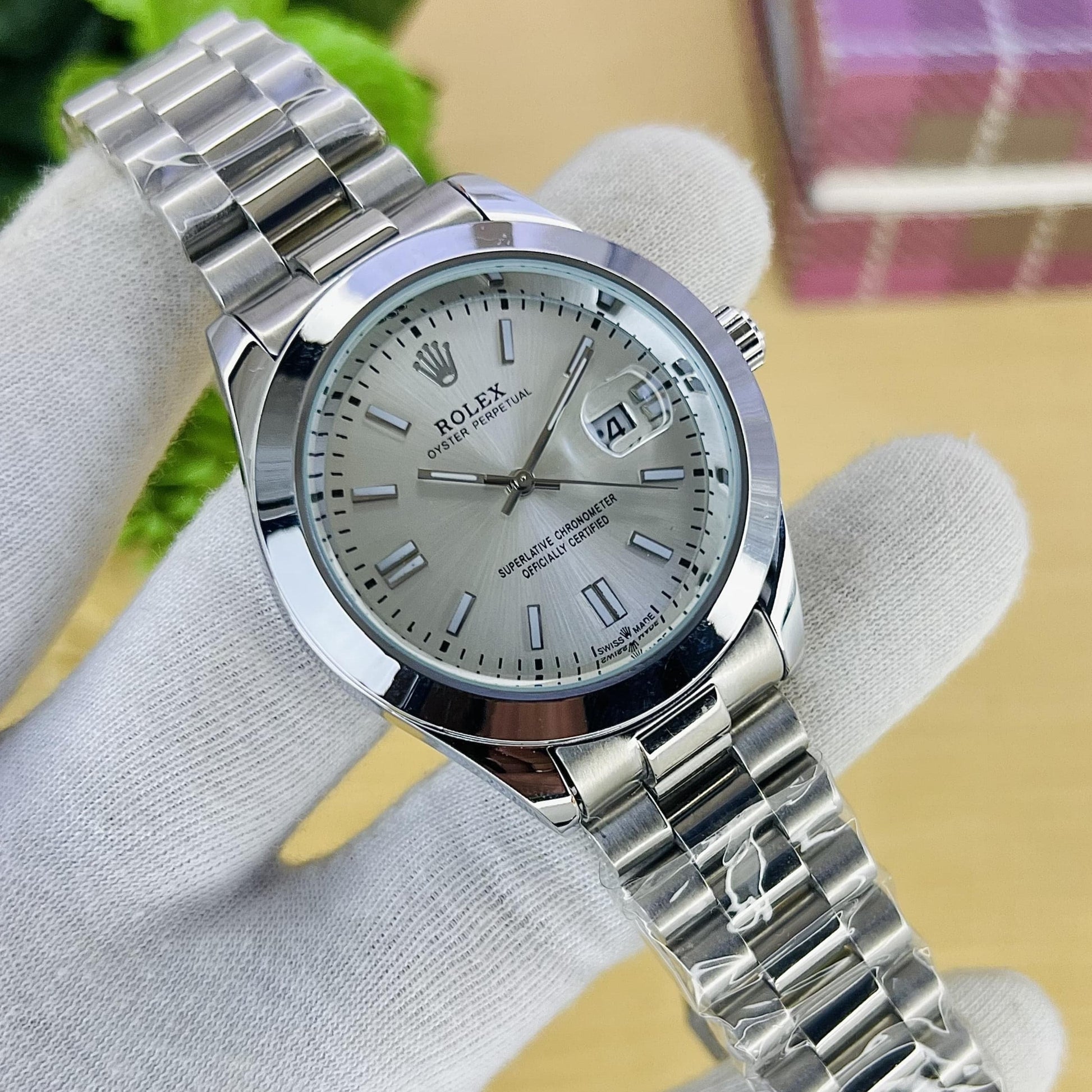 ROLEX OYSTER PERPETUAL MEN'S WATCH - Jewelsoftime