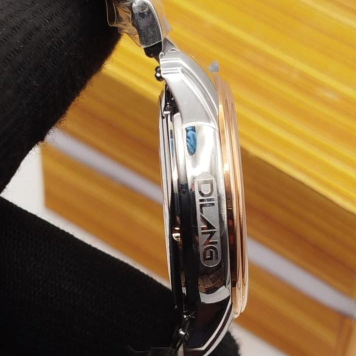 DILANG ORIGINAL-Men's Watch Date Working Stainless Steel Chain Japan Machine - Jewelsoftime