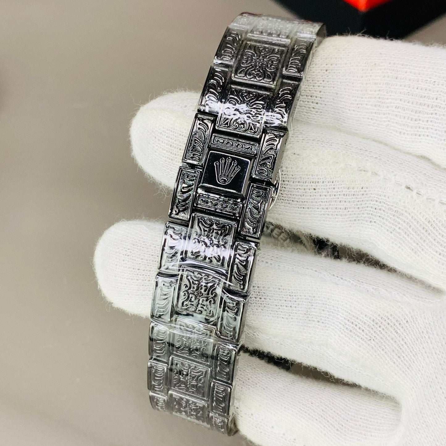 ROLEX ENGRAVING MODEL CHAIN WATCH - Jewelsoftime