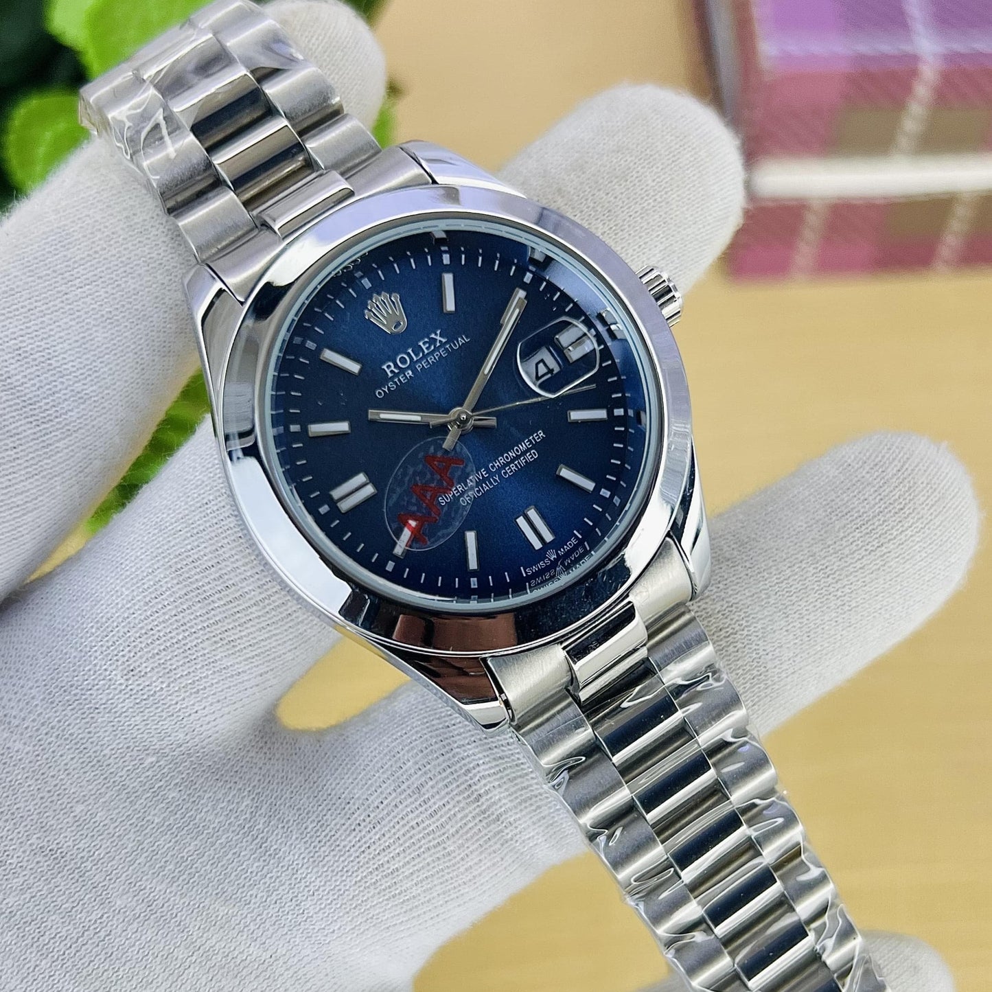 ROLEX OYSTER PERPETUAL MEN'S WATCH - Jewelsoftime