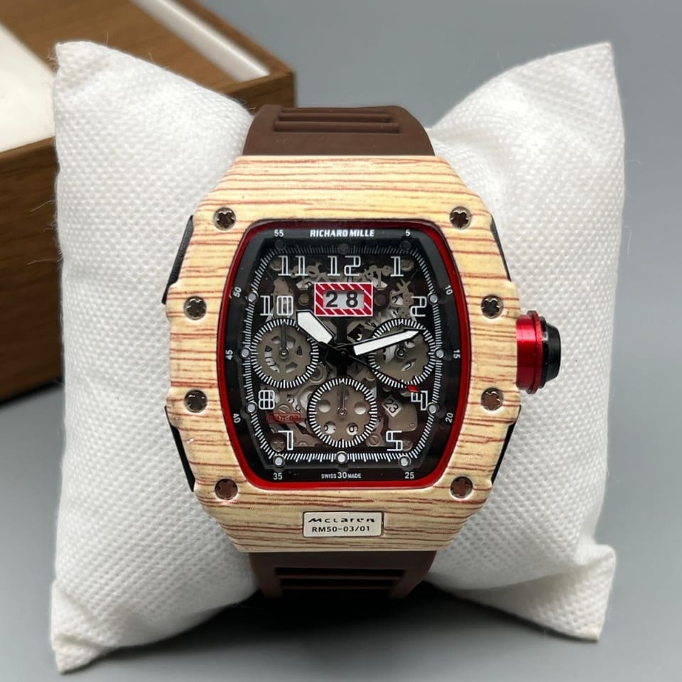 RICHARD MILLE MEN'S WATCH - DATE WORKING - MOST POPULAR MODEL - Jewelsoftime