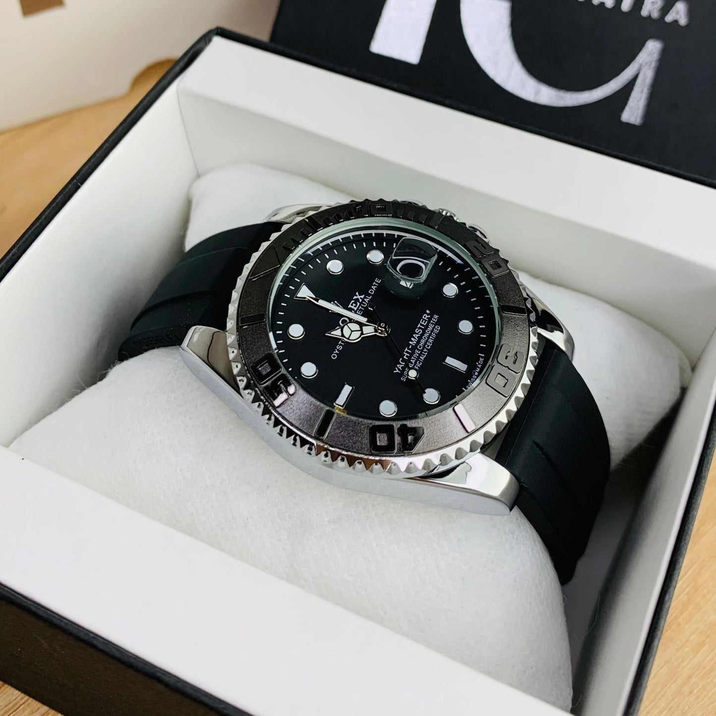 ROLEX MEN'S WATCH DATEJUST WITH RUBBER STRAP - Jewelsoftime