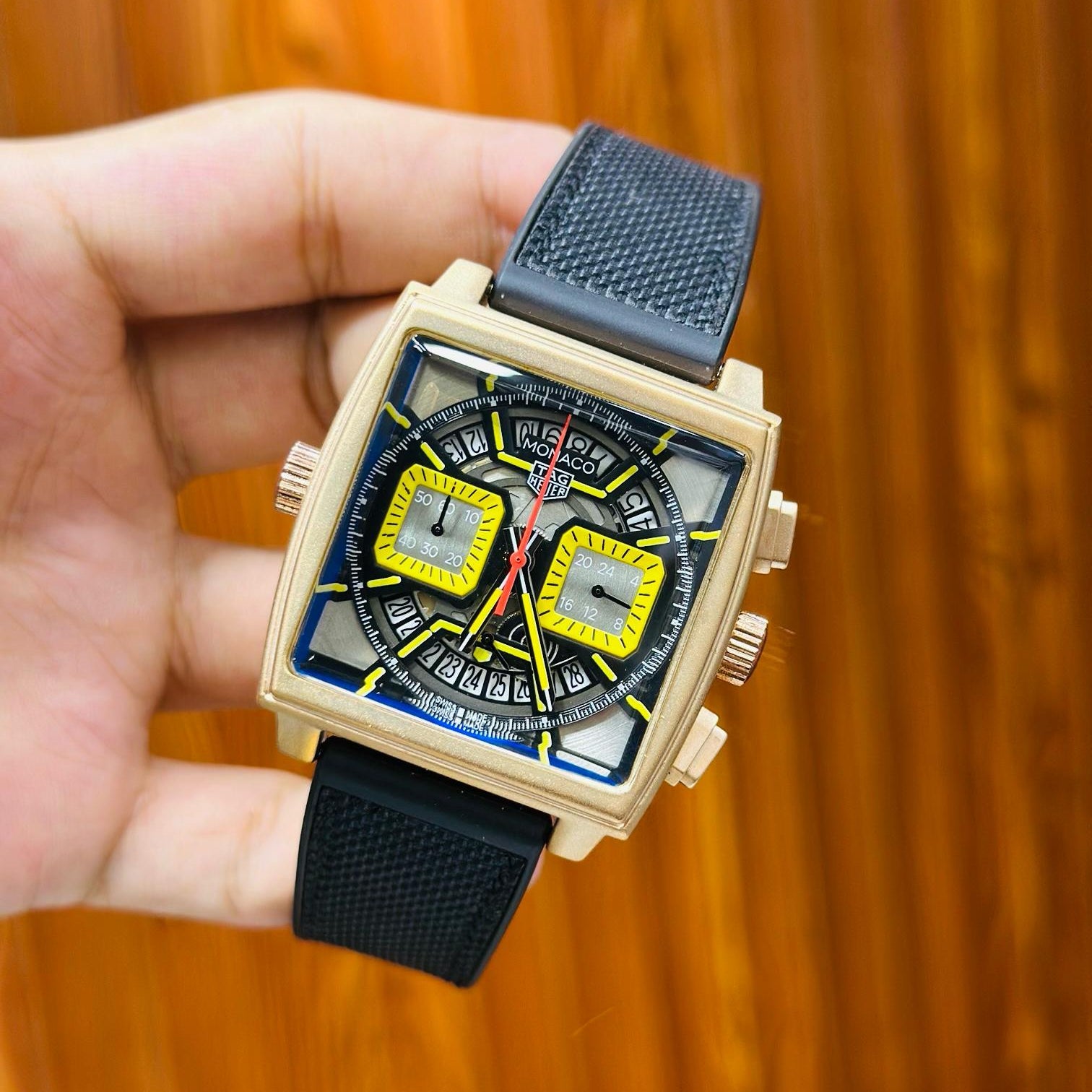 TAG HEUER MONACO CHRONOGRAPH MEN'S WATCH - Jewelsoftime