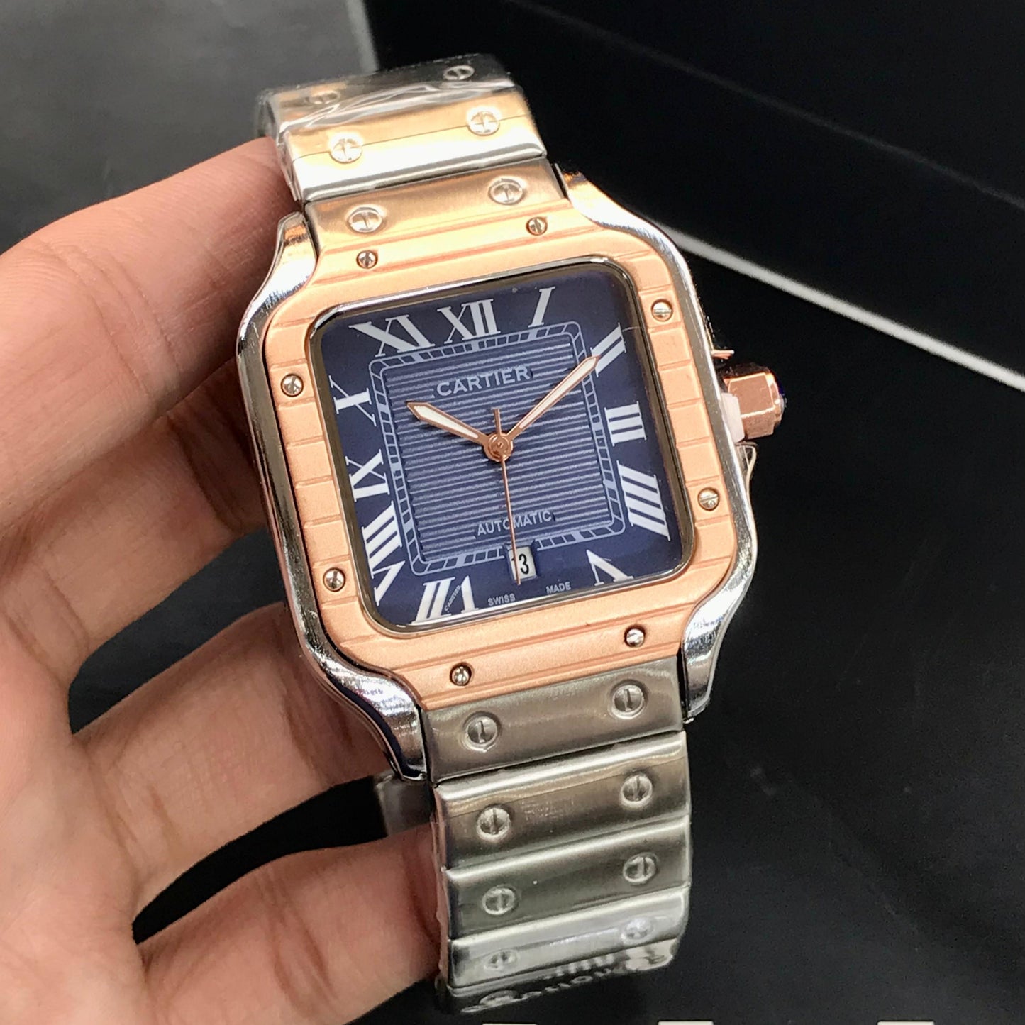 CARTIER MEN’S WATCH Santos Model - Jewelsoftime