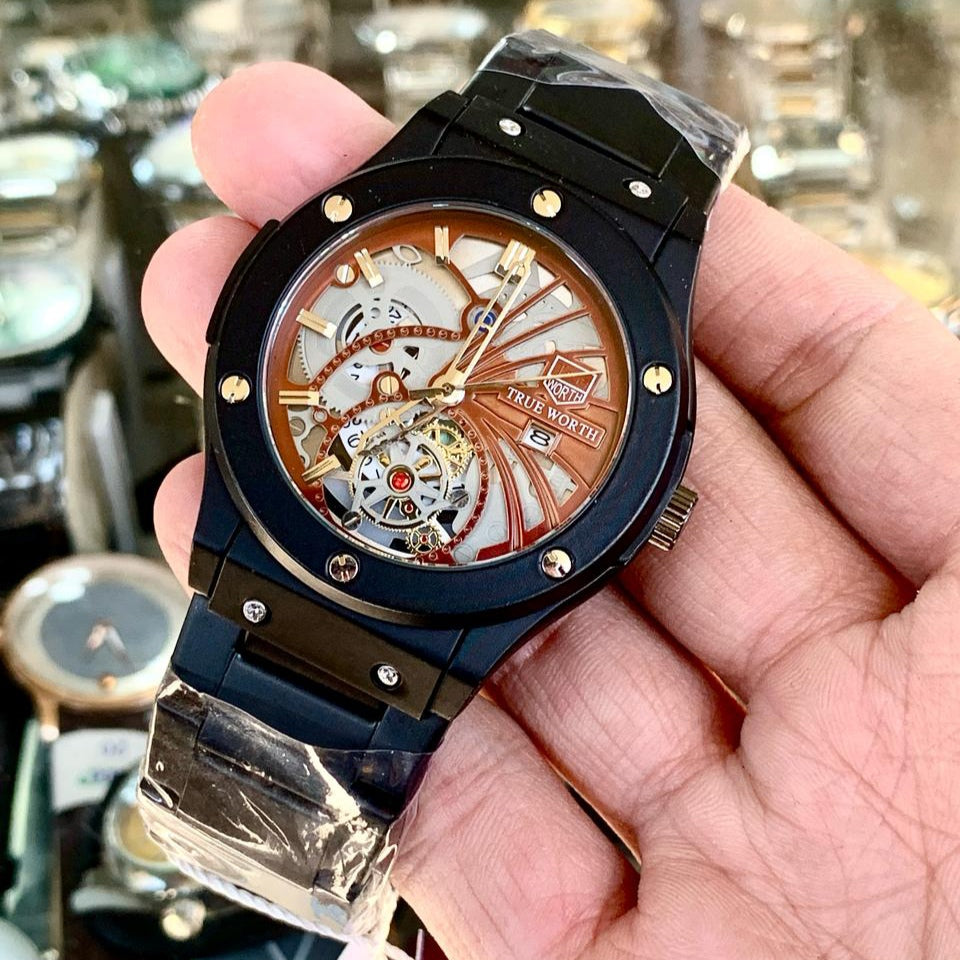 TRUE WORTH FANCY MODEL MEN'S WATCH – HEAVY DUTY MASTER LOCK - Jewelsoftime