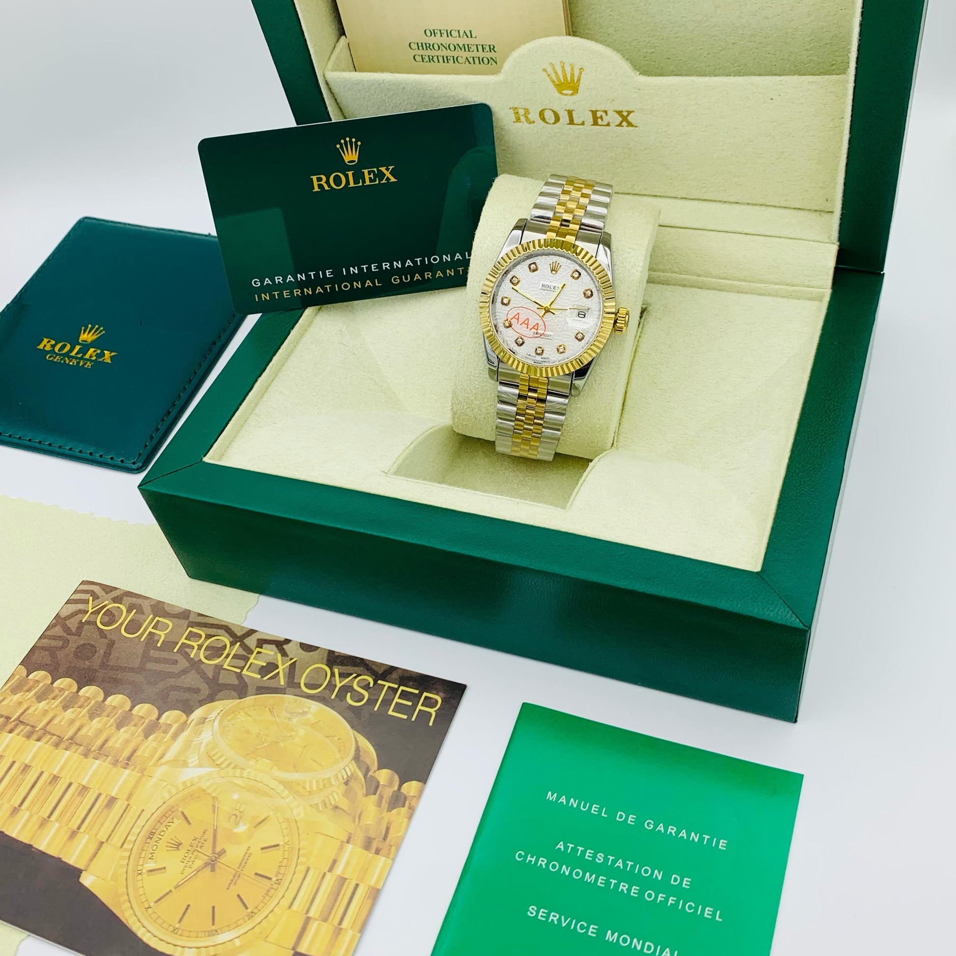 Rolex AAA Gents Collection – Stainless Steel Watch - Jewelsoftime