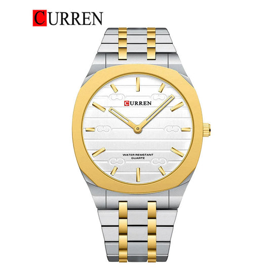 CURREN Original Brand Stainless Steel Band Wrist Watch For Men's - Jewelsoftime