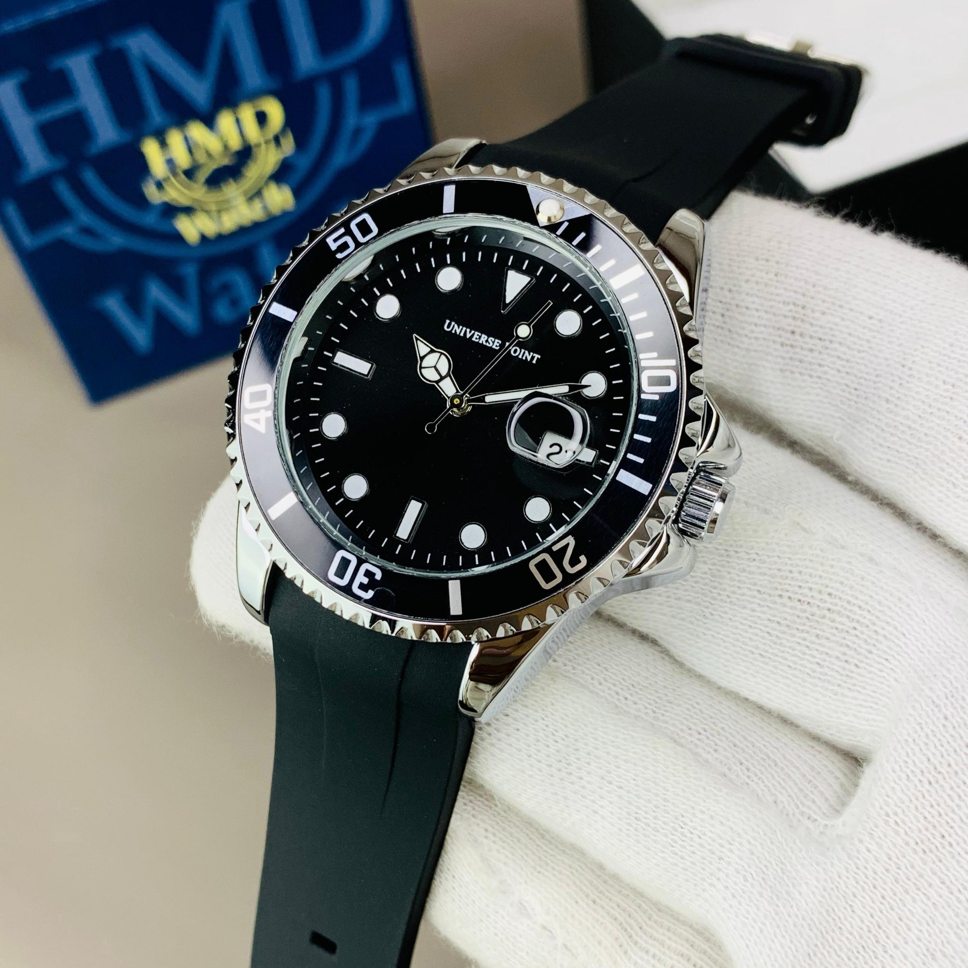 UNIVERSE POINT - MEN'S WATCH | RUBBER STRAP - Jewelsoftime