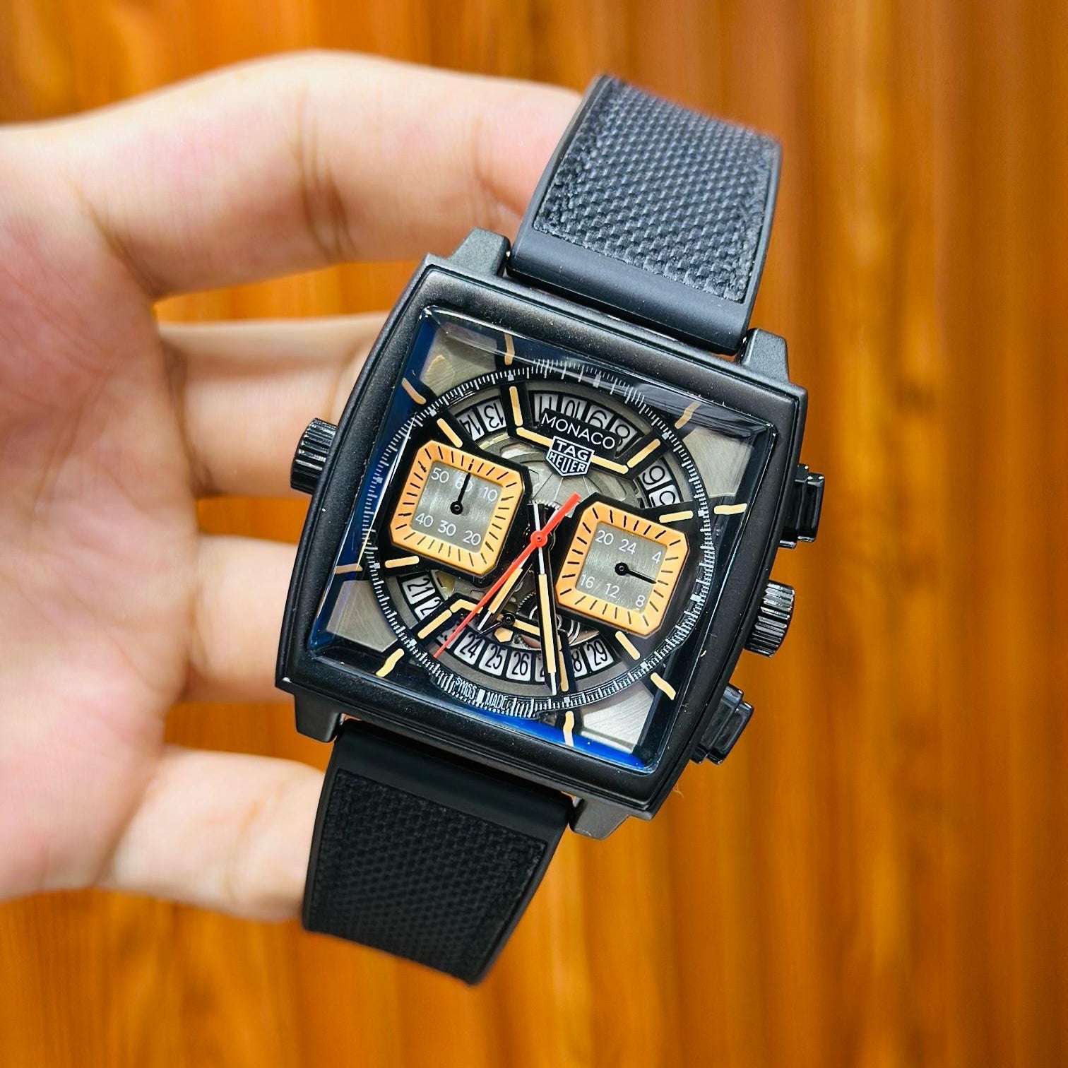 TAG HEUER MONACO CHRONOGRAPH MEN'S WATCH - Jewelsoftime