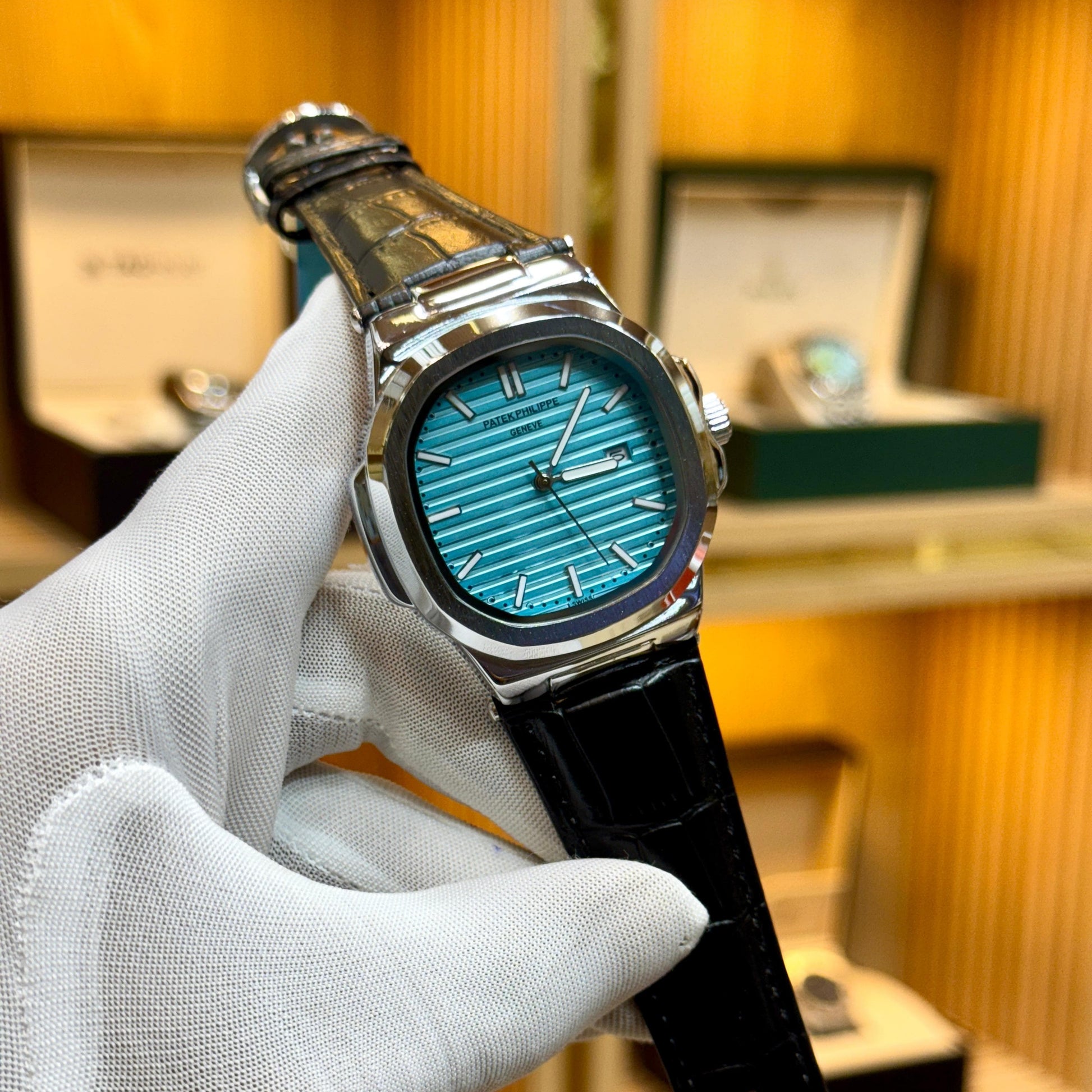 LEATHER EDITION PATEK – PREMIUM QUARTZ TIMEPIECE - Jewelsoftime