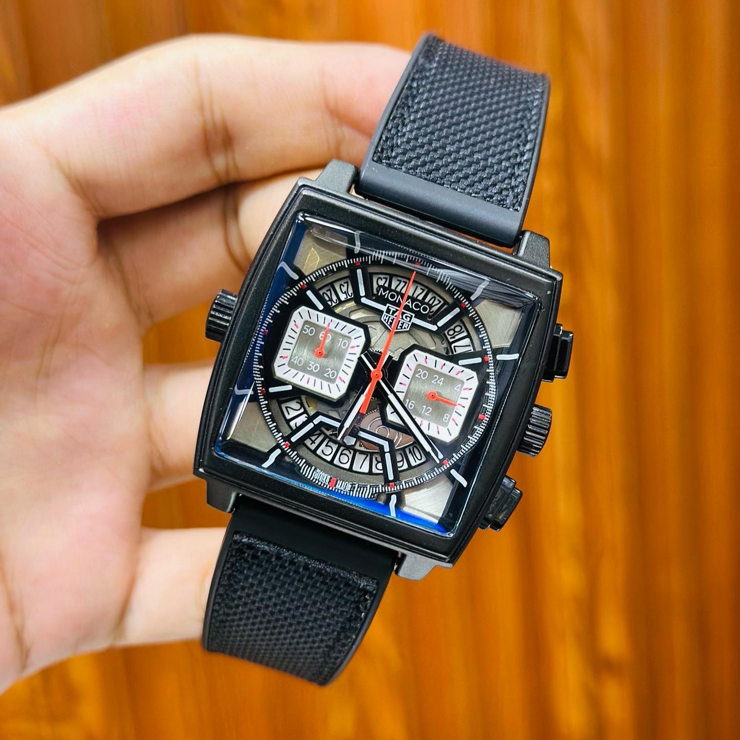 TAG HEUER MONACO CHRONOGRAPH MEN'S WATCH - Jewelsoftime