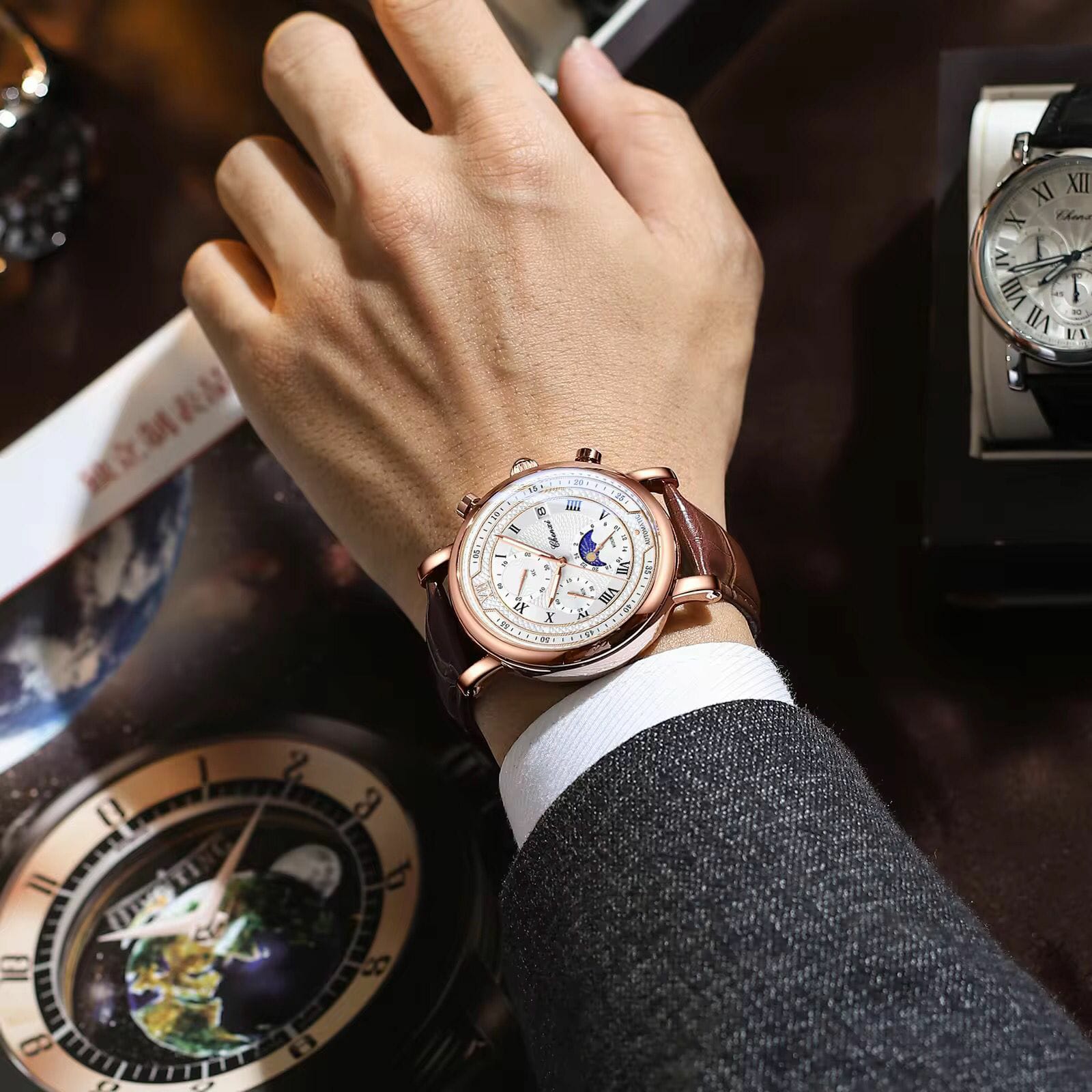 CHENXI Original Men's Watch – All Chronograph Working - Jewelsoftime