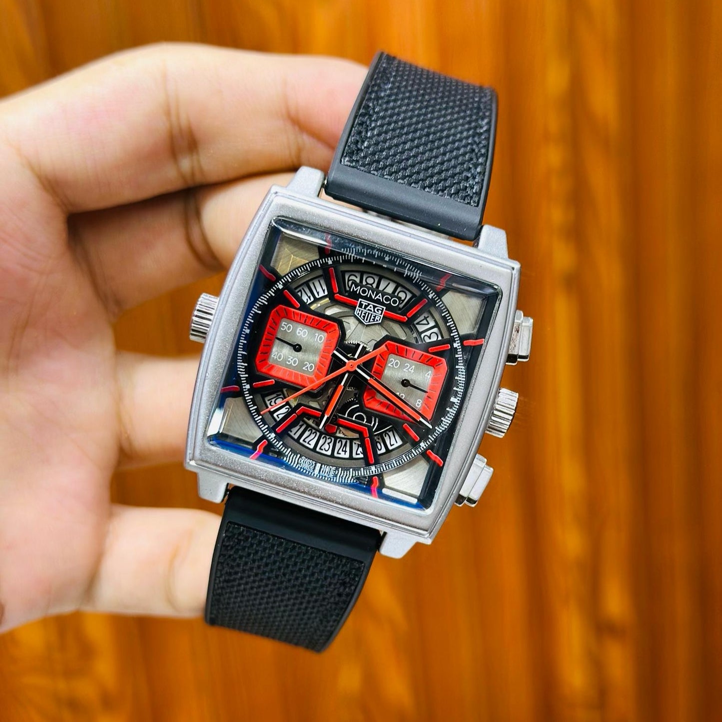 TAG HEUER MONACO CHRONOGRAPH MEN'S WATCH - Jewelsoftime